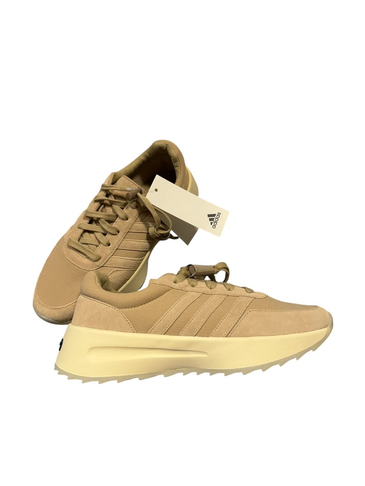 adidas gazelle silver green womens adidas Fear of God Athletics LA Runner main image 1