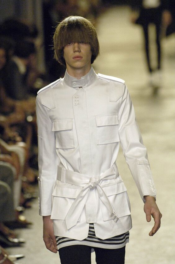 Dior Dior Men's Runway Show Limited Edition White Jacket Size 46 Size US S / EU 44-46 / 1 - 1 Thumbnail