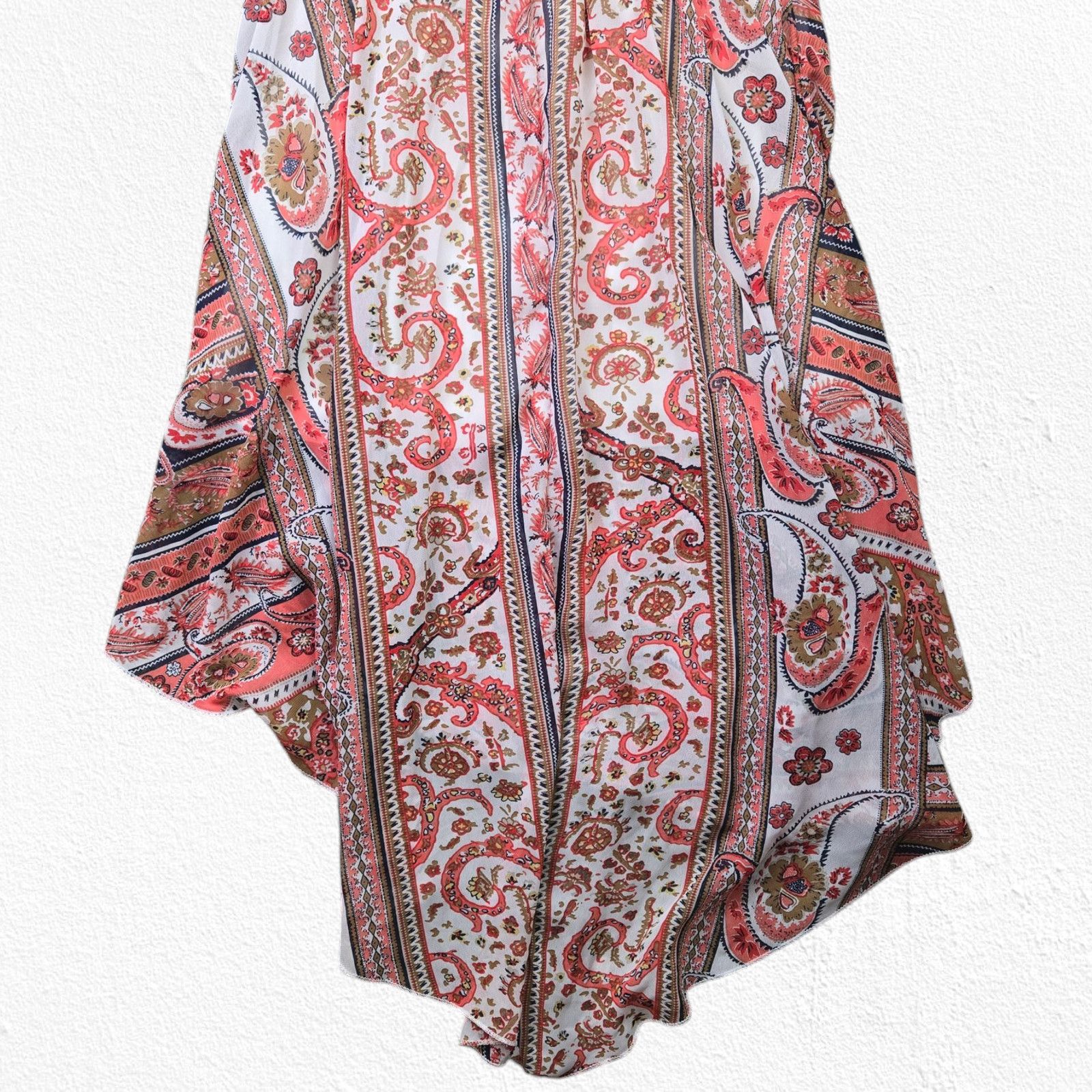 Other Paisley Strapless Boho High Low Dress Size Medium Size M / US 6-8 / IT 42-44 - 7 Thumbnail
