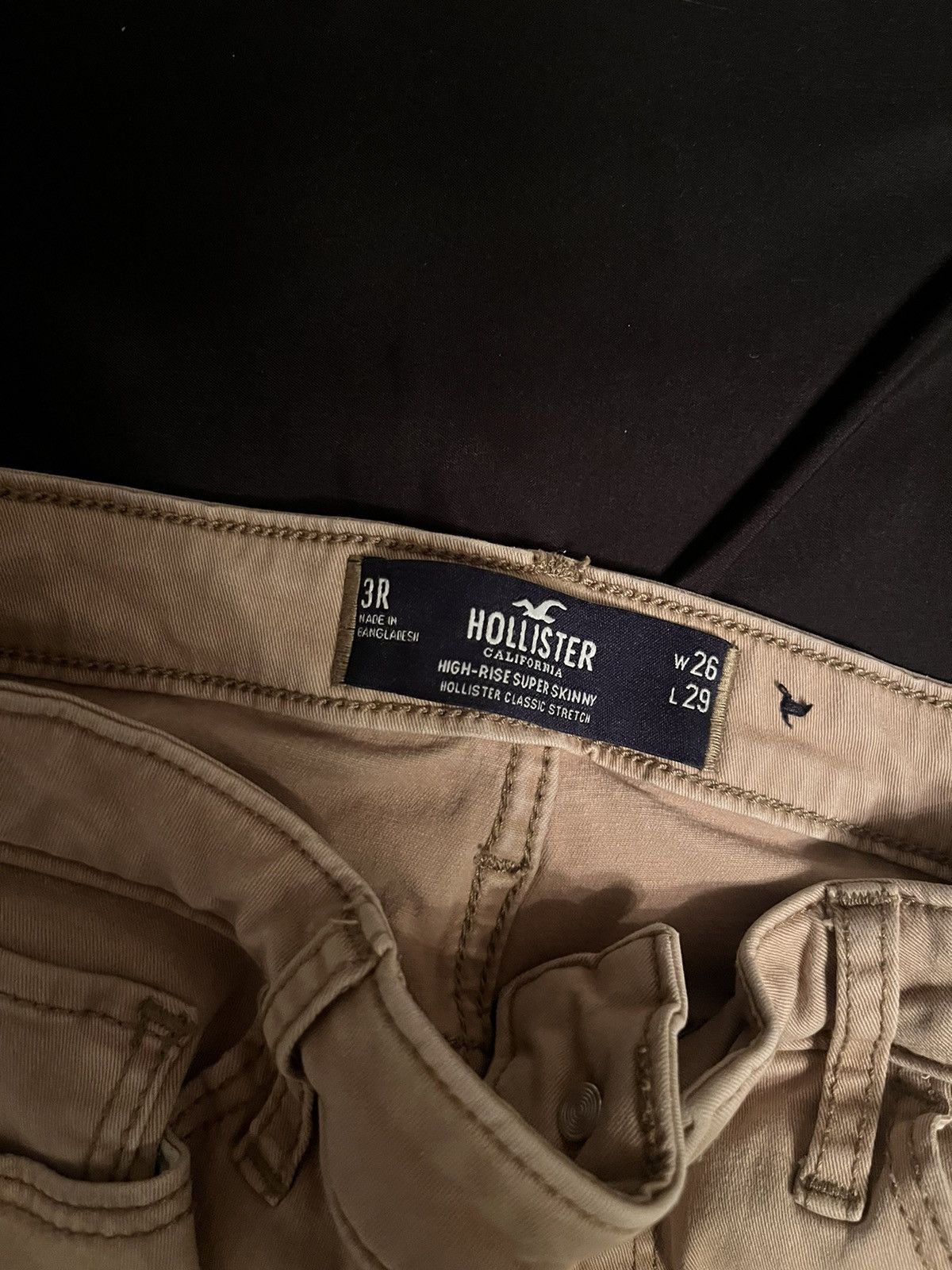 Hollister Women’s Hollister Khaki pants Size 26" / US 2 / IT 38 - 3 Thumbnail