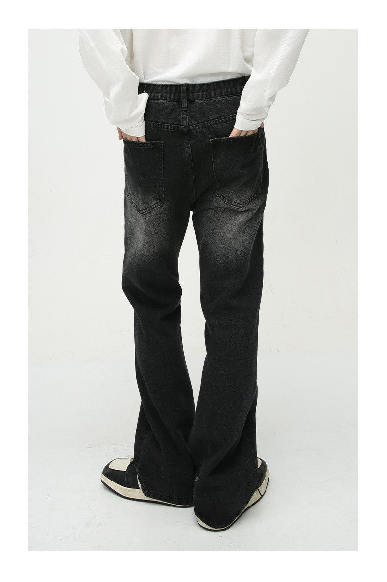 Japanese Brand × Jean Men's loose distressed washed flared jeans Size US 32 / EU 48 - 5 Thumbnail