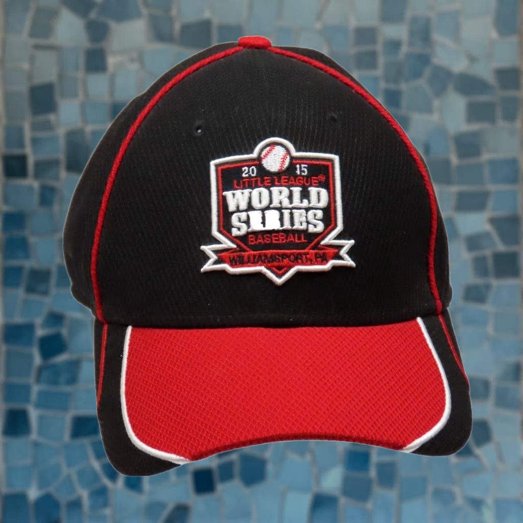 New Era VINTAGE 2015 Little League World Series Strapback Hat Cap New Era Black Red Wool Blend Baseball Cap Men One Size Size ONE SIZE - 1 Thumbnail