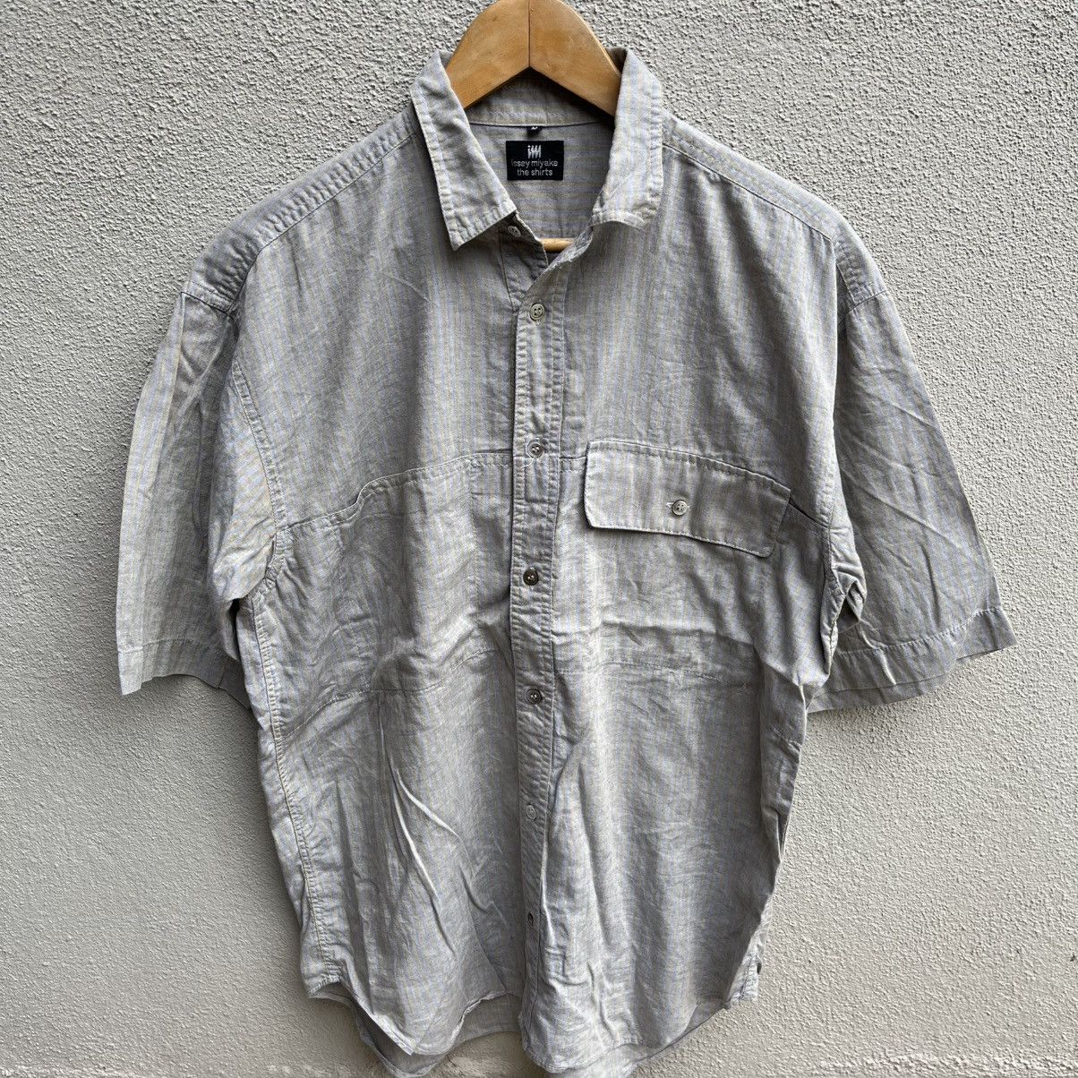 Issey Miyake ISSEY MIYAKE hidden pocket shirt Size US L / EU 52-54 / 3 - 2 Thumbnail
