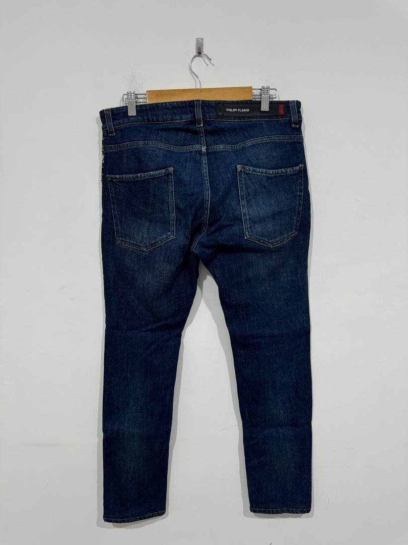 Philipp Plein Philipp Plein Sidetape Jeans Size US 33 - 4 Thumbnail
