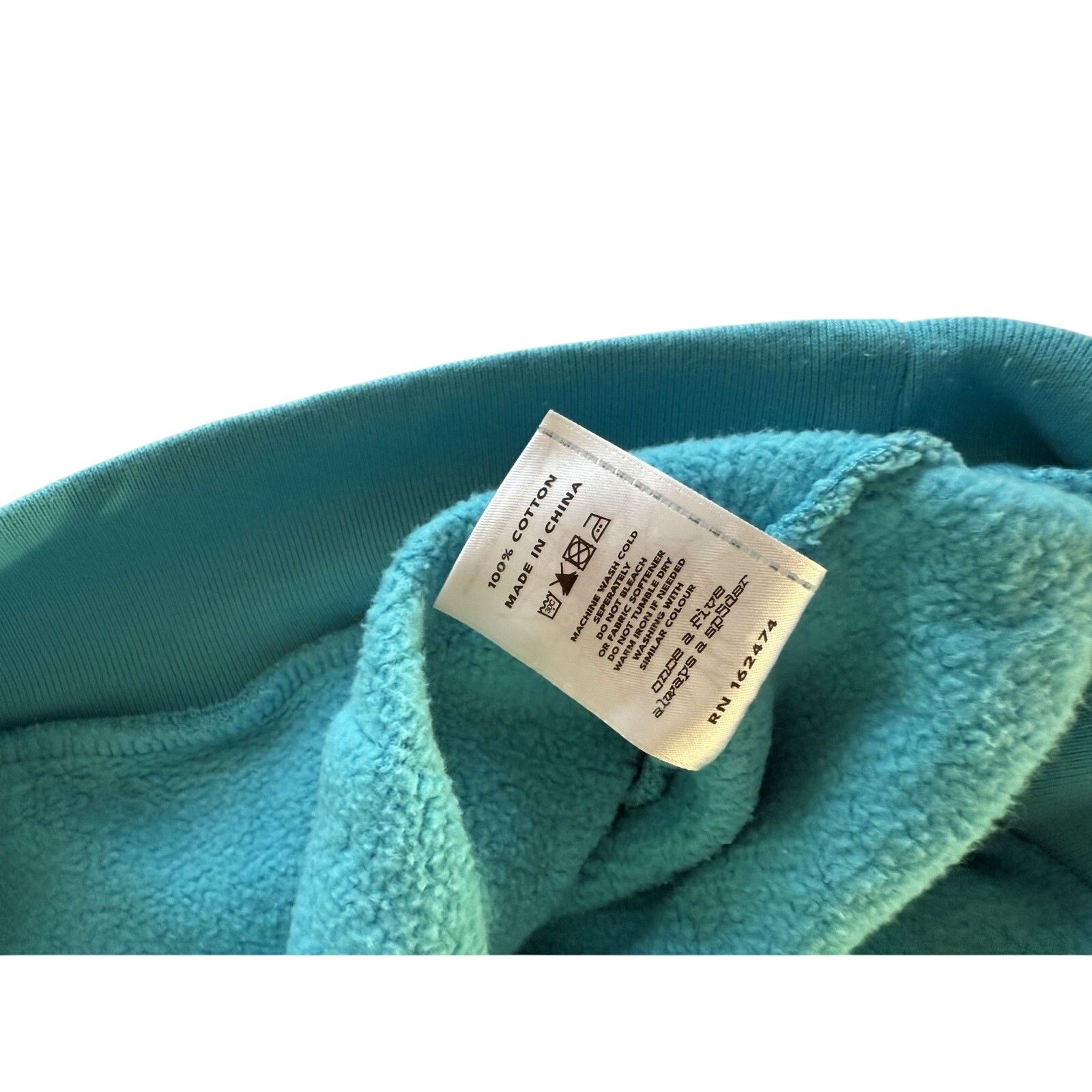Sp5der Sp5der Spider Worldwide Punk V2 Cyan Blue Hoodie Size US L / EU 52-54 / 3 - 5 Thumbnail