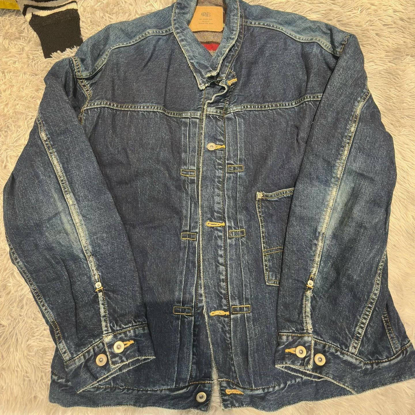 Madness MADNESS 21AW Denim Jacket Size US M / EU 48-50 / 2 - 1 Thumbnail