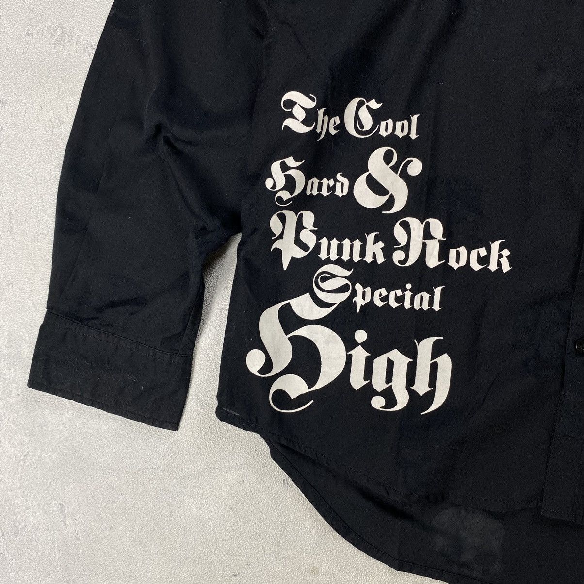 Mari's Rock 2000s Dangerous Warning Punk Rock Style Shirt Size US M / EU 48-50 / 2 - 3 Thumbnail