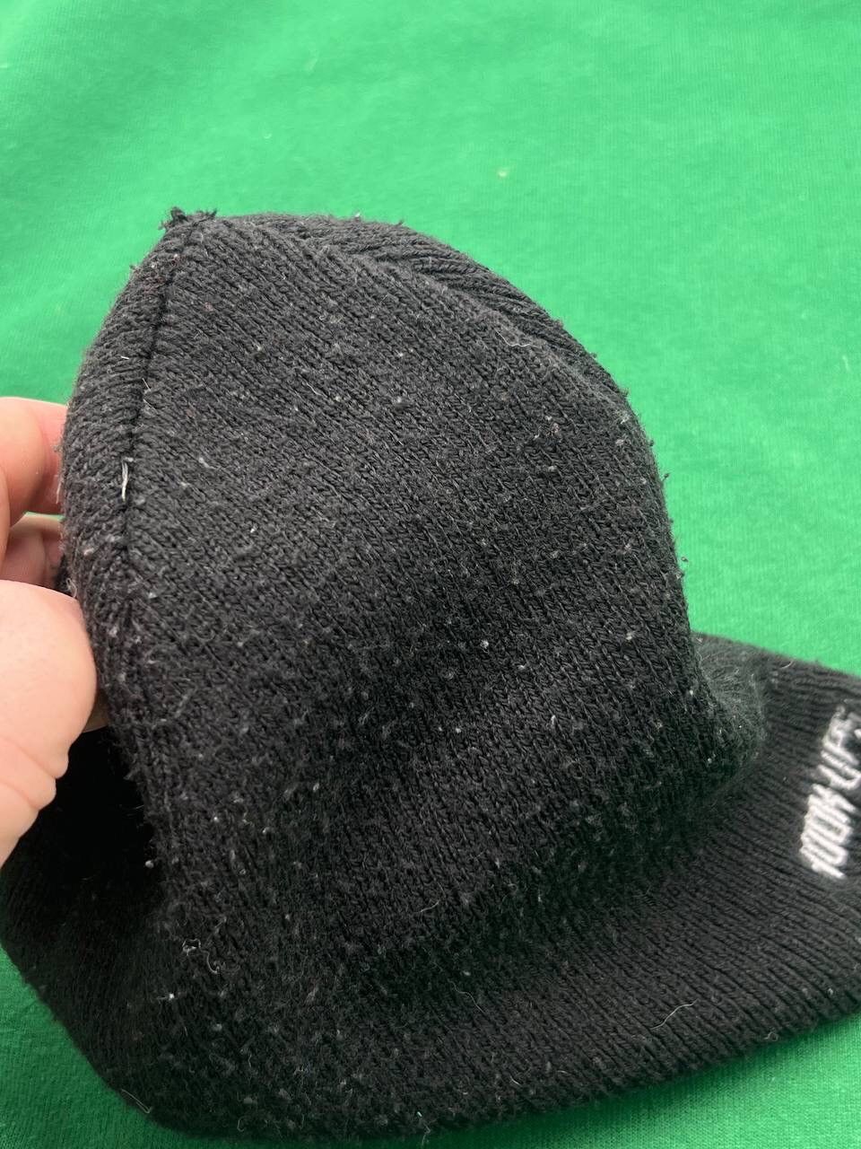 Hook-Ups × Shorty's Skateboards Vintage Hook Ups 90s Anime Girl rare black hat beanie USA Size ONE SIZE - 4 Thumbnail