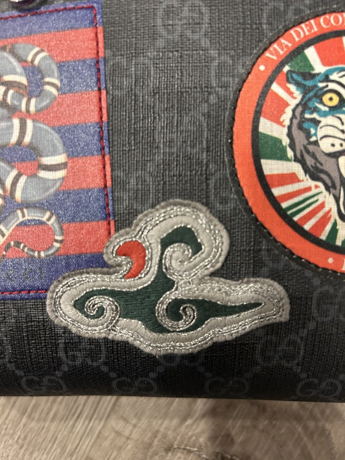 Gucci Gucci GG Supreme Night Courier Messenger Bag Size ONE SIZE - 6 Thumbnail