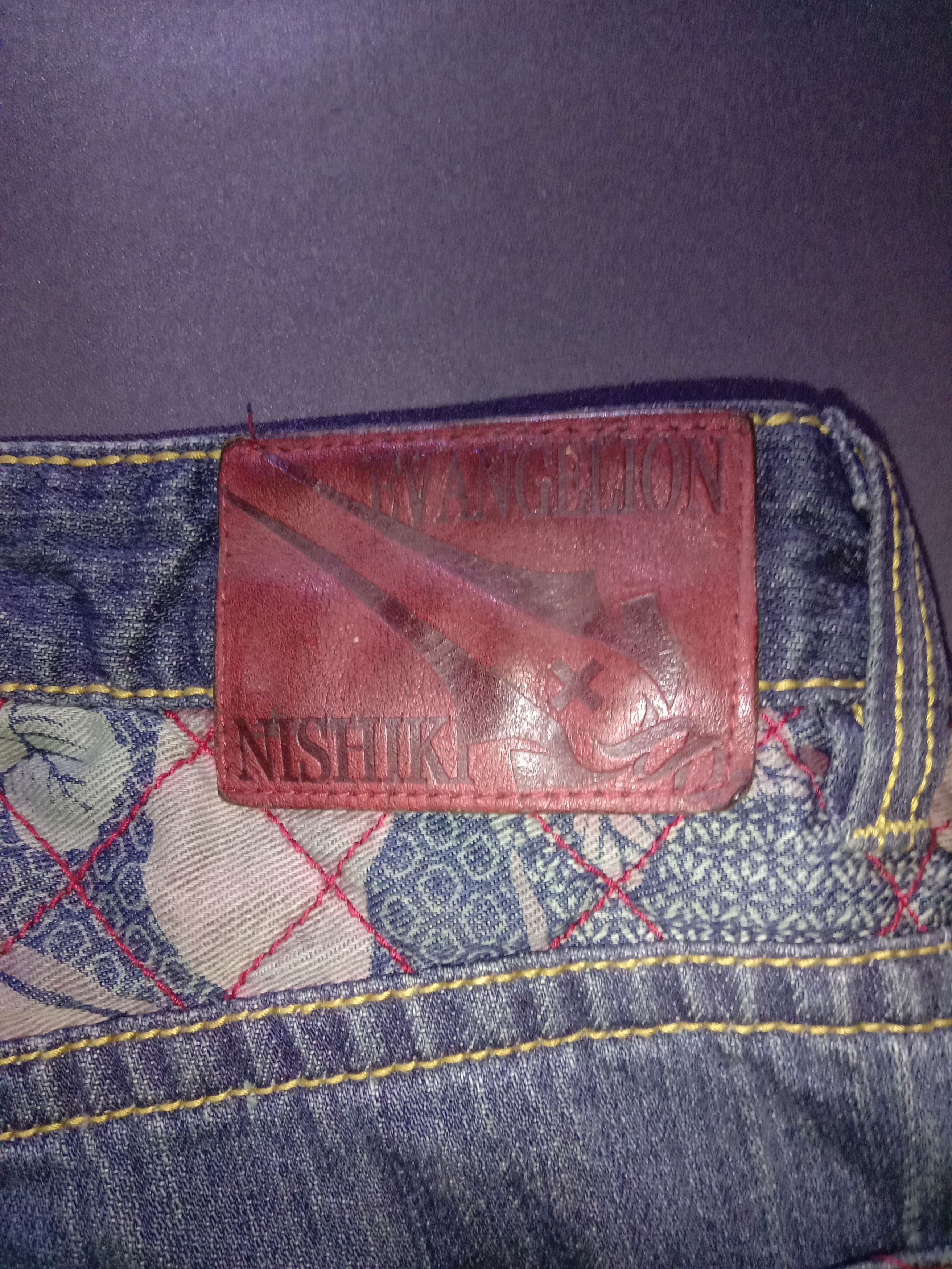 Anime Jeans Nishiki x Evangelion x Miyabi Musubi x Oriental Brand Size US 34 / EU 50 - 4 Thumbnail