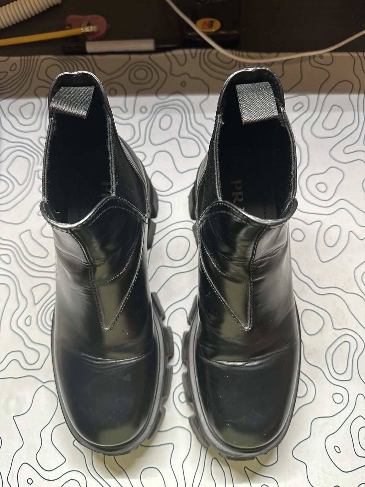 Prada Prada Monolith Chelsea Boot Women’s Size US 8 / IT 38 - 3 Thumbnail