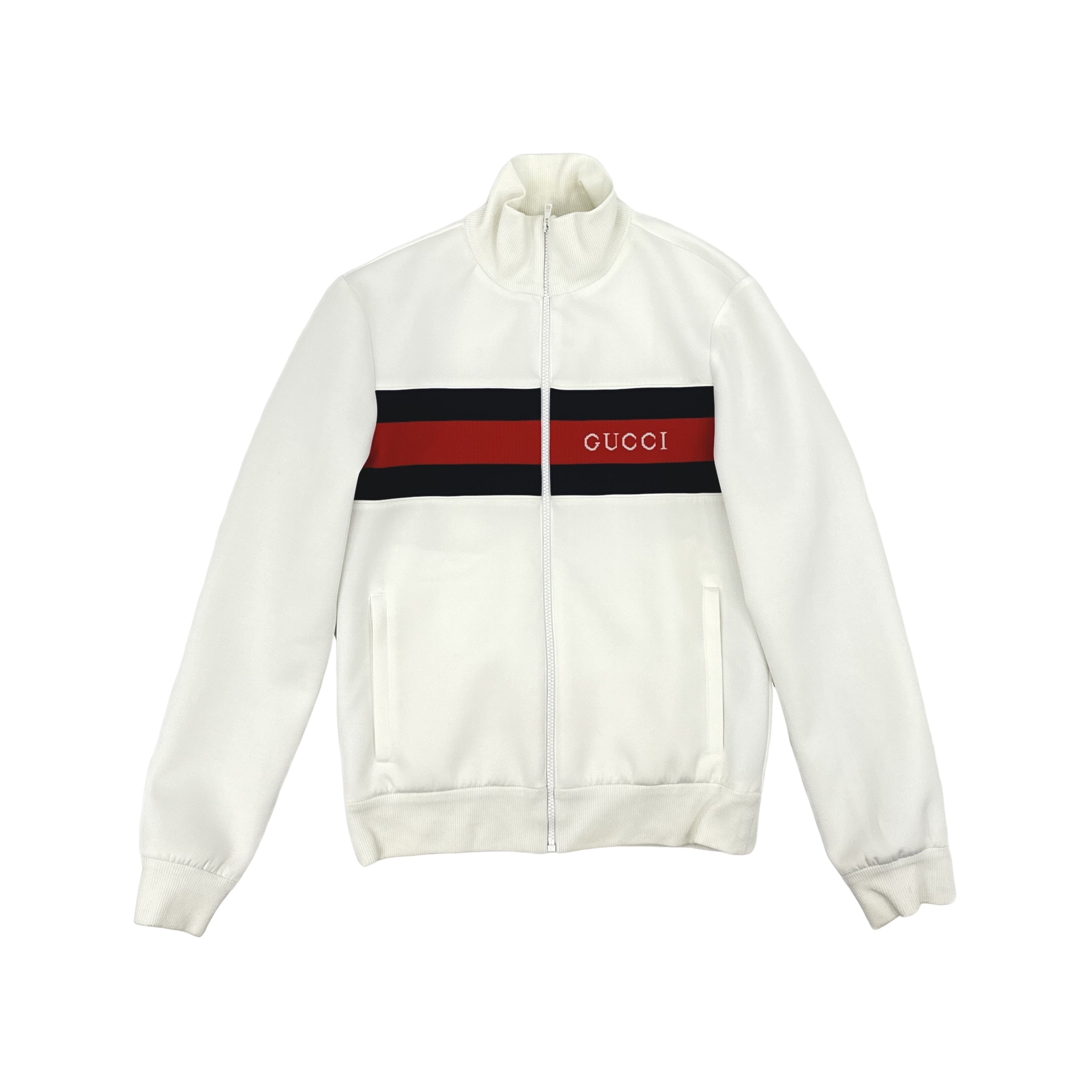 Gucci Gucci Lido Striped Zip-Up Jacket XS Size US XS / EU 42 / 0 - 1 Thumbnail