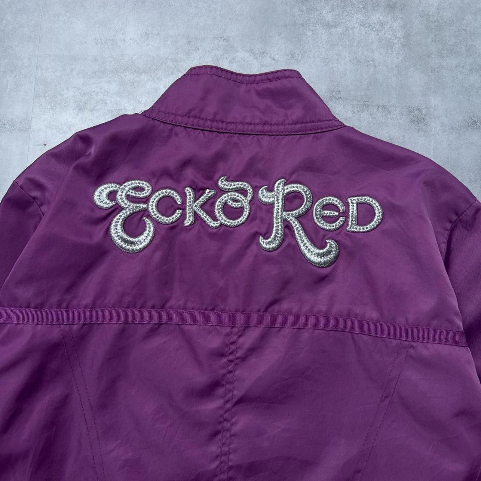 Ecko Unltd. Y2K Ecko Red 00s Purple Zip Up Jacket Size US XL / EU 56 / 4 - 7 Thumbnail