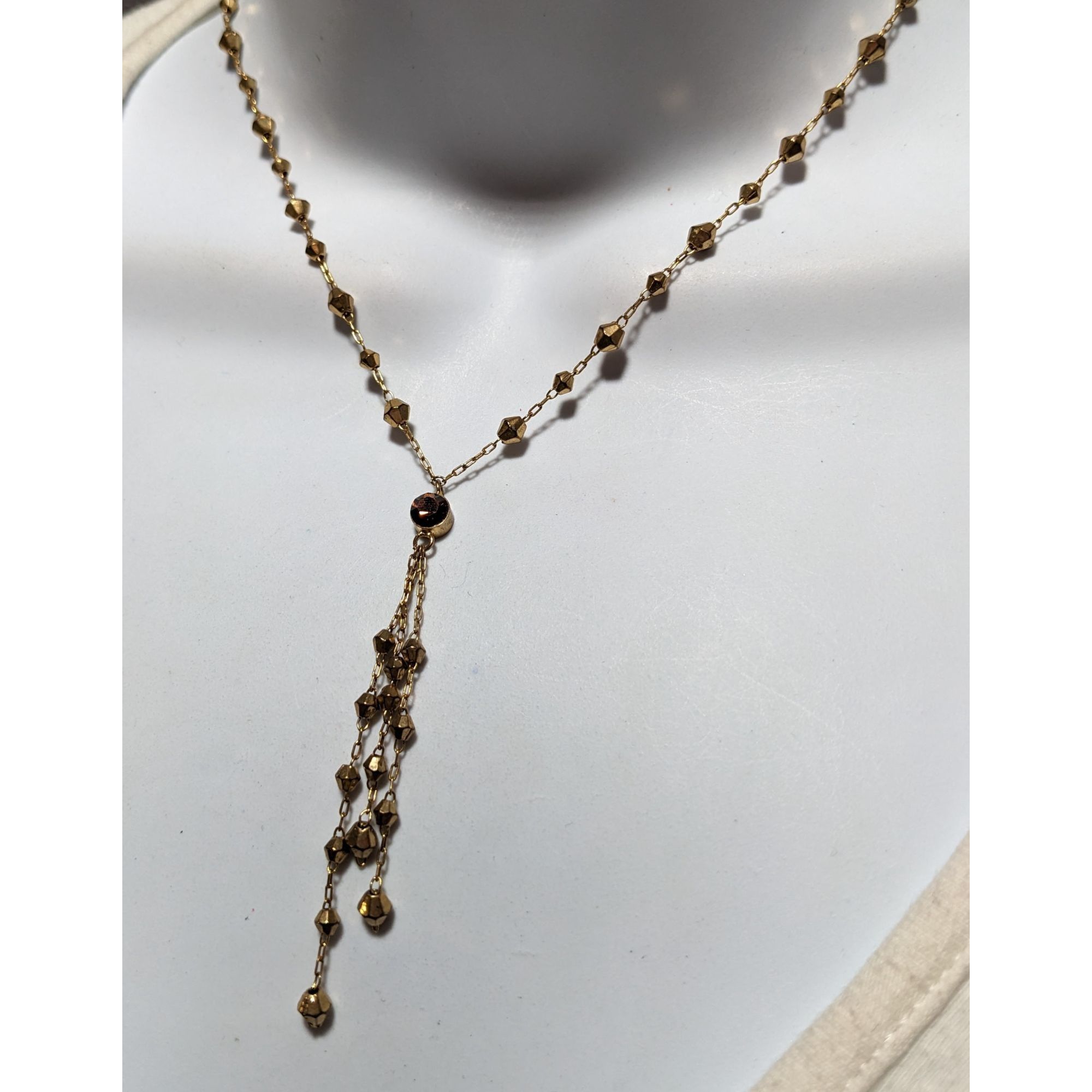 Other Y2K Icing Gold Beaded Tassel Necklace Size ONE SIZE - 12 Thumbnail