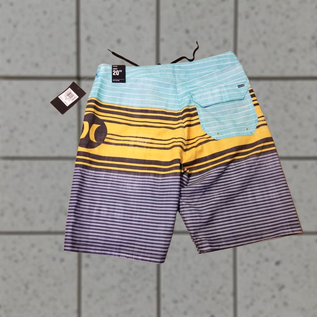 Hurley Hurley Shorts Blue 29 Mens Beach Surfing Size US 29 - 1 Thumbnail