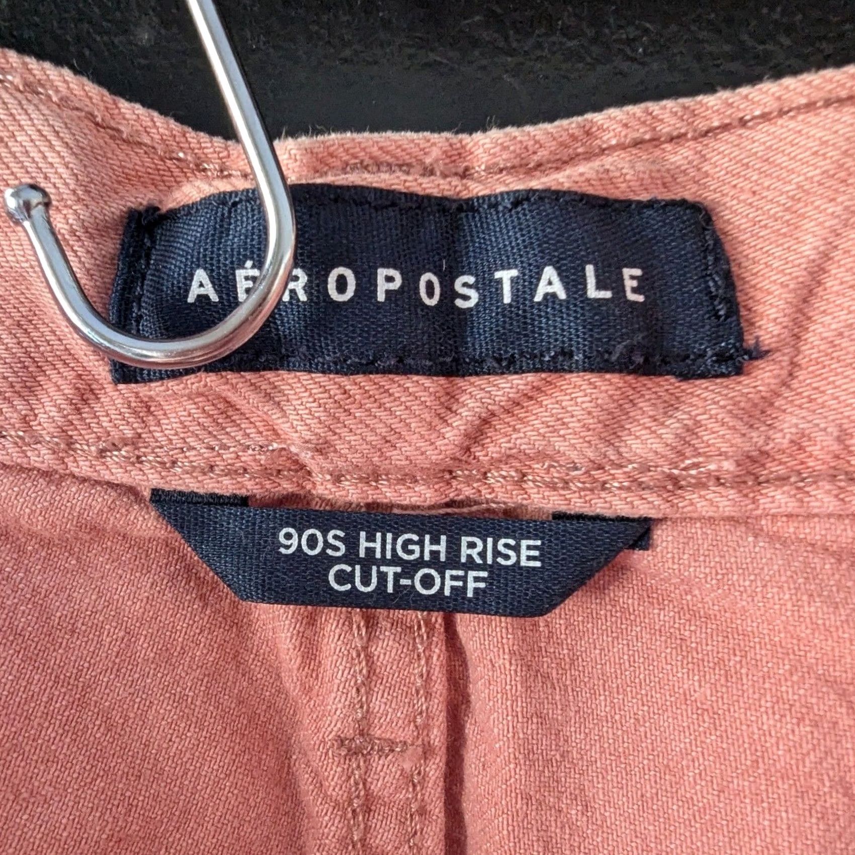 Aeropostale Aeropostale Denim Shorts Pink High Rise Cut-Off Distressed Raw Hem 90s Juniors 10 Women Fashion Casual Beach Festival Boyfriend Size 32" / US 10 / IT 46 - 8 Thumbnail