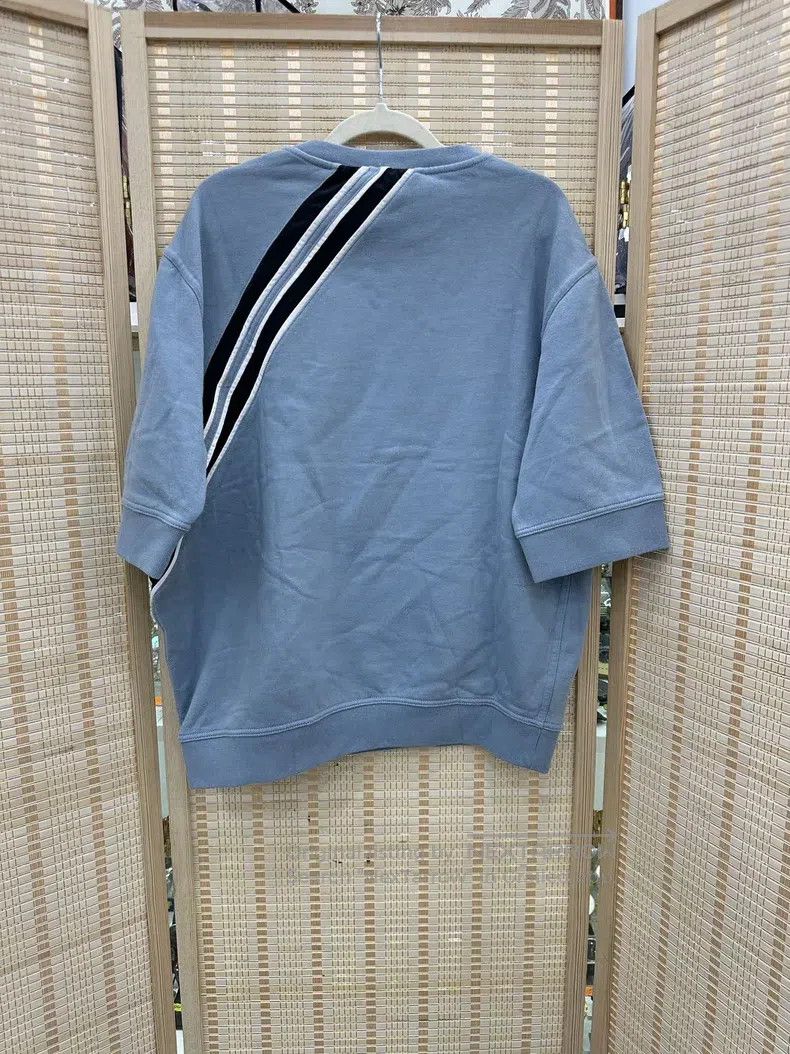 Hermes Hermes Reflective Stripe Short Sleeve Sweatshirt Size M / US 6-8 / IT 42-44 - 2 Thumbnail