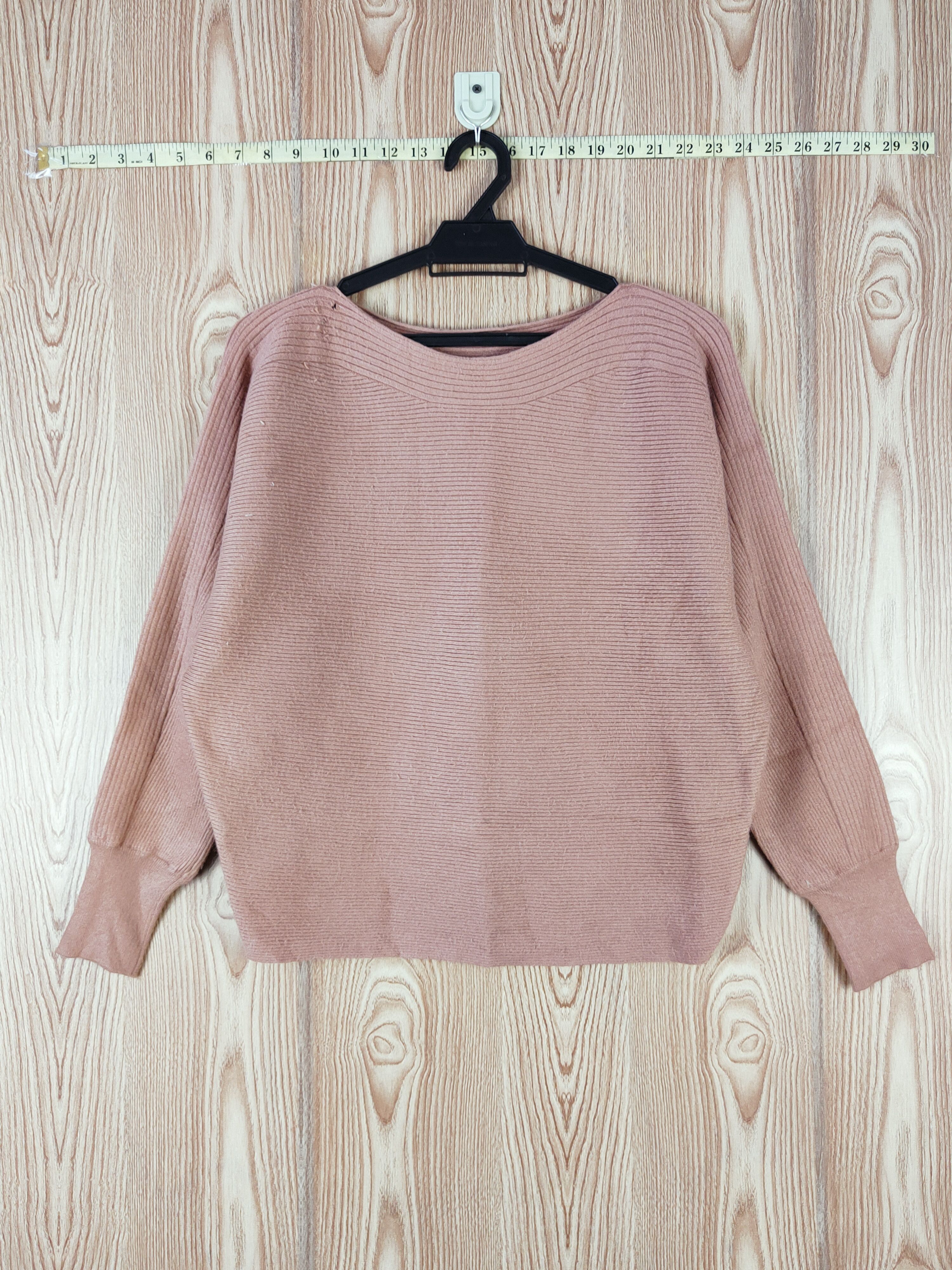 Homespun Knitwear × Japanese Brand × Vintage Cecil McBee Peach Knitwear Sweatshirts #W872 Size M / US 6-8 / IT 42-44 - 1 Thumbnail