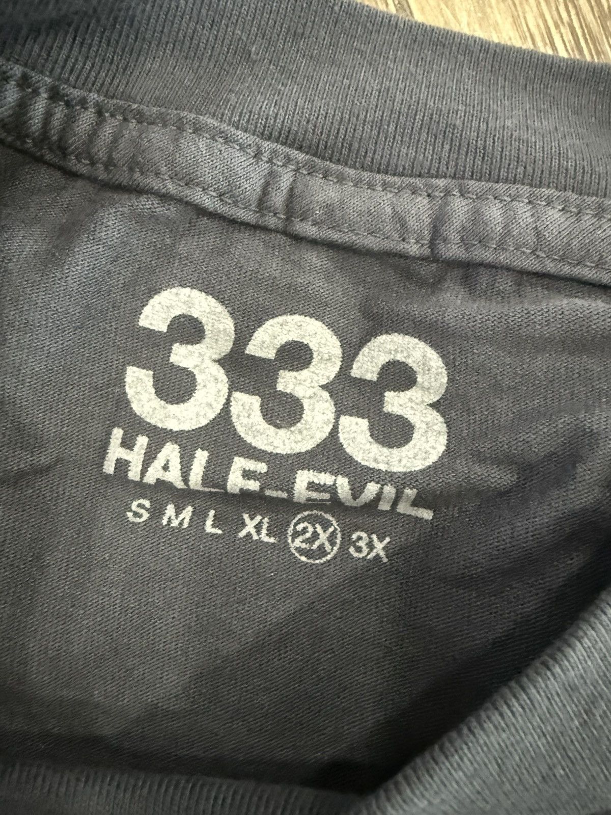 Half Evil ⚡️ Half Evil 333 Auto Real Dream Tee Shirt 2XL Size XXL ⚡️ Size US XXL / EU 58 / 5 - 7 Thumbnail