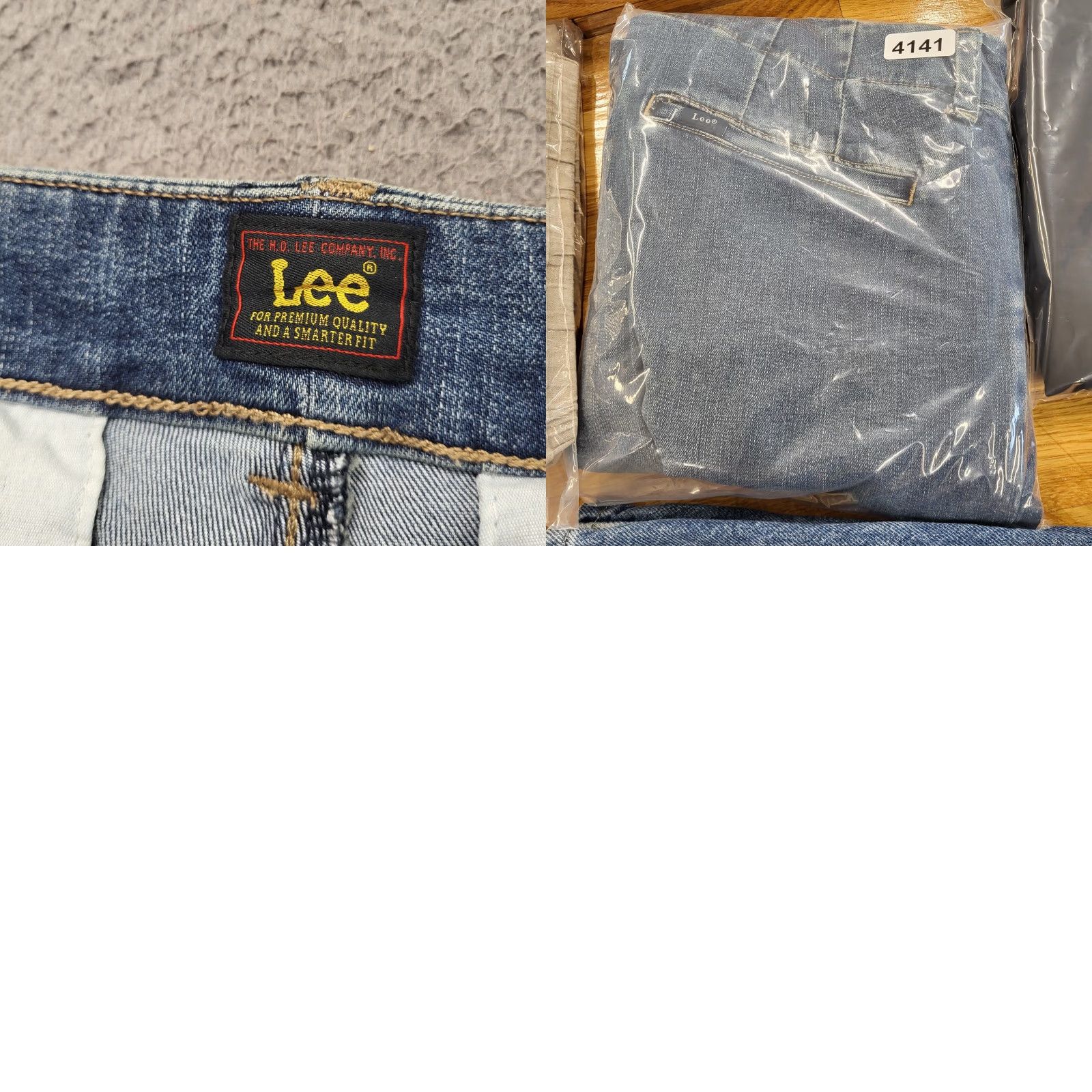 Lee Lee Bermuda Shorts Womens 18W Blue Denim NWT Legendary Style Medium Stretch Size 40" / US 18 - 10 Thumbnail