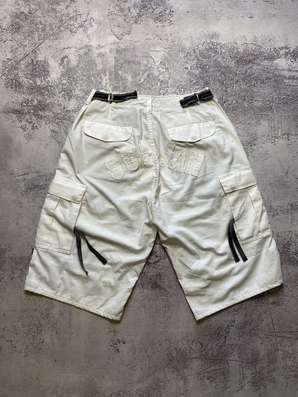 Vintage Vintage 00 s Pelle Pelle Cargo SOLJAH Y2K Shorts Grailed