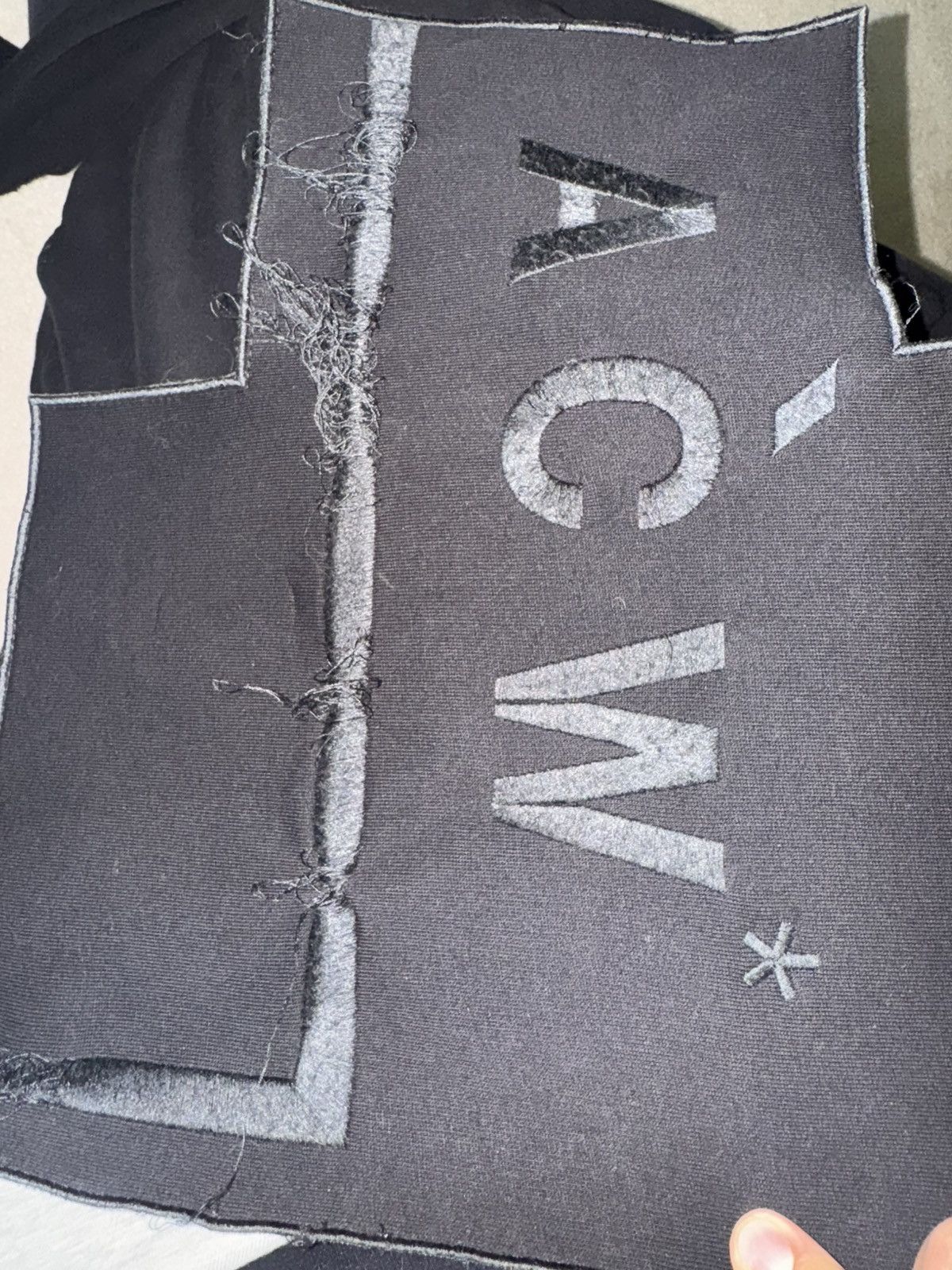 A-COLD-WALL* A-Cold-Wall* Logo Patch Hoodie 'Black' Size US S / EU 44-46 / 1 - 8 Thumbnail