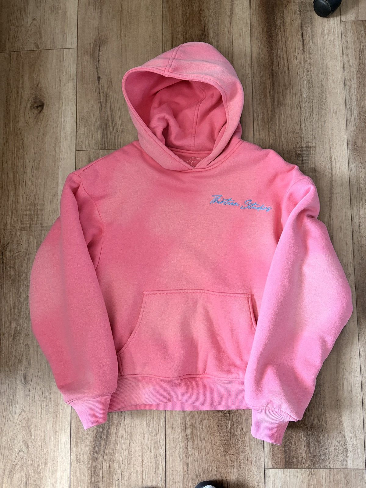 Thirteen Studios Thirteen Studios Pink Double Layer Hoodie Size US S / EU 44-46 / 1 - 1 Thumbnail