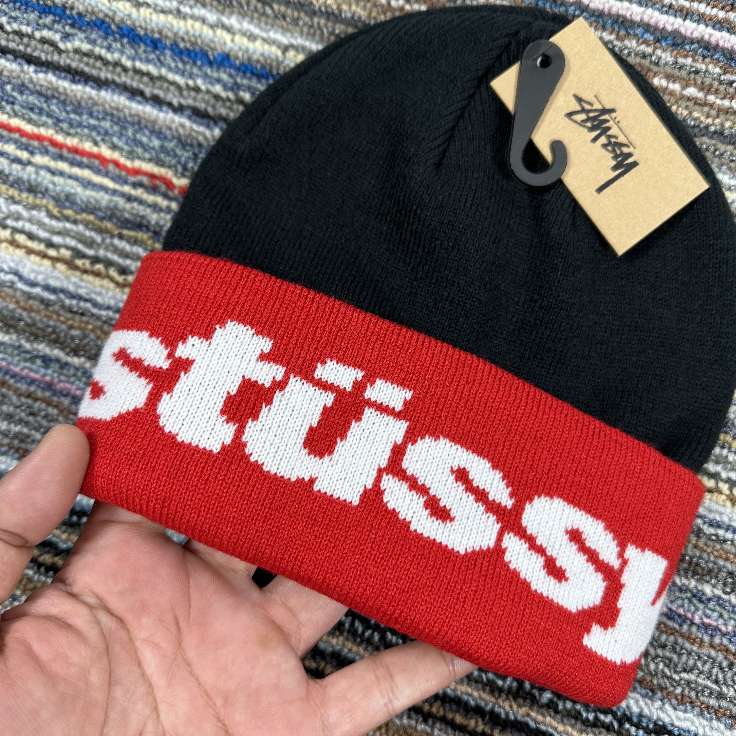Stussy STUSSY BEANIE HAT / BLACK Size ONE SIZE - 2 Thumbnail