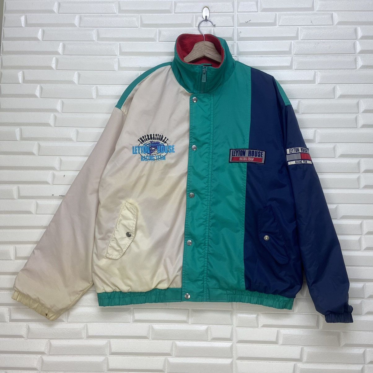 Gear for Sports Vintage Leyton House Racing Team F1 GP Circuit Jacket Size US L / EU 52-54 / 3 - 2 Thumbnail