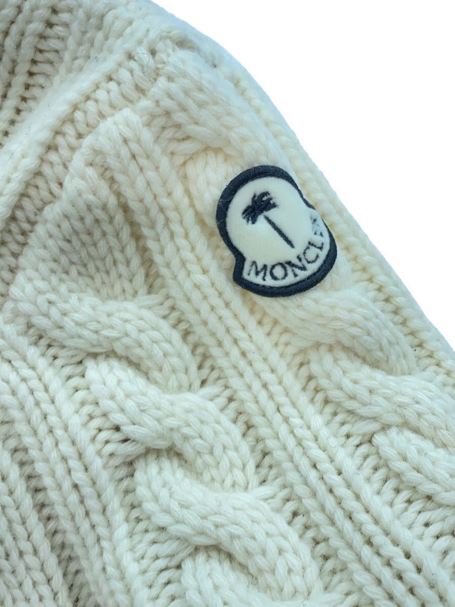 Palm Angels Palm Angels x Moncler Cotton Knit Sweater White Size US L / EU 52-54 / 3 - 7 Thumbnail