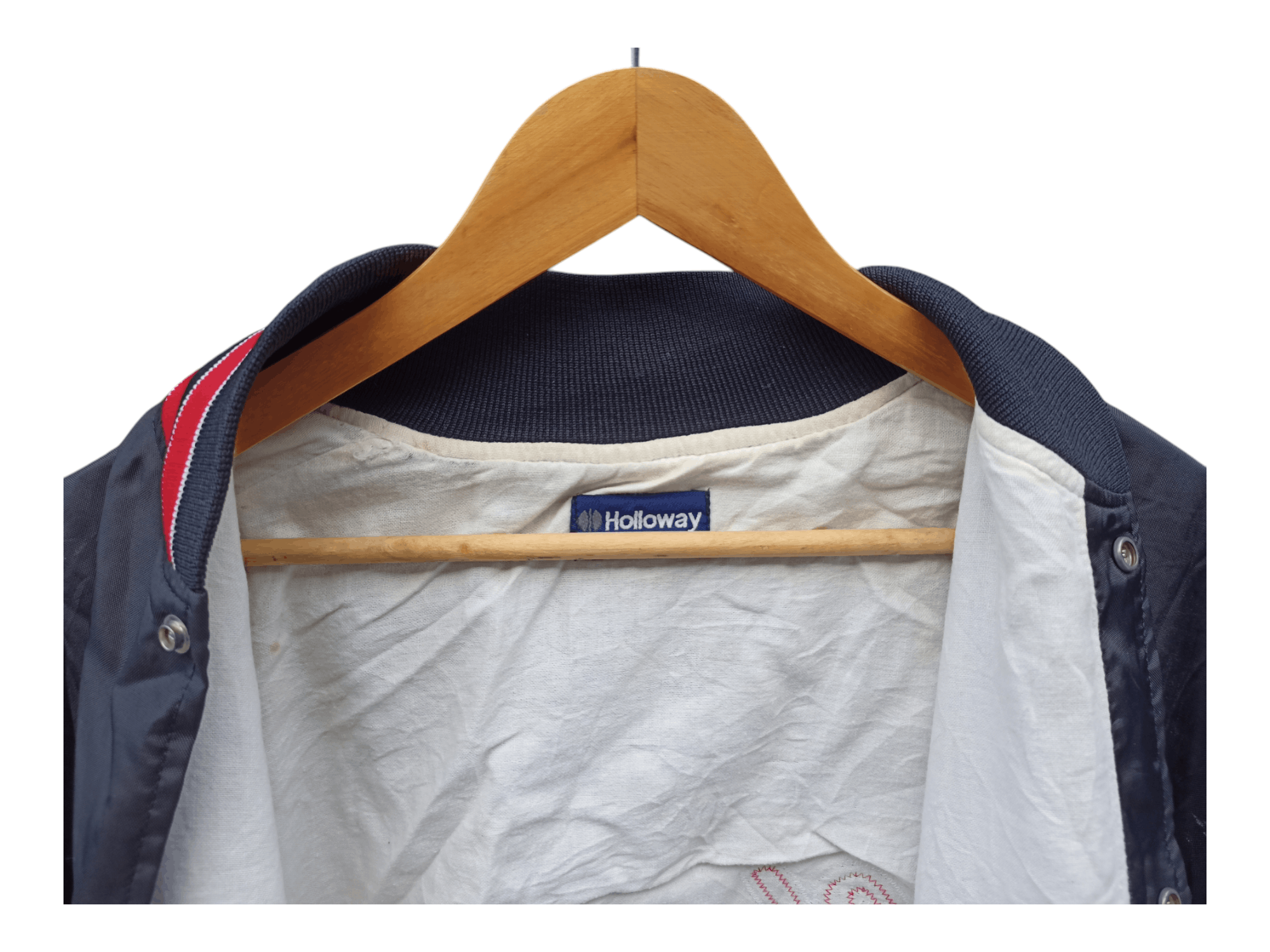Holloway Vintage 90s Halloway Hondis Bros Versity Nylon Jacket Size US XL / EU 56 / 4 - 10 Thumbnail