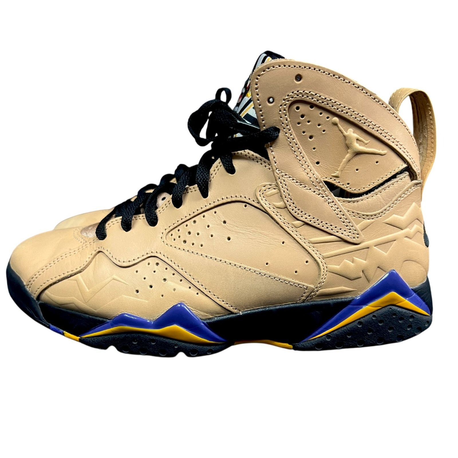 Nike Nike Air Jordan 7 Retro Afro Beats Mens 9 Tan Hi Top Sneaker Size US 9 / EU 42 - 4 Thumbnail