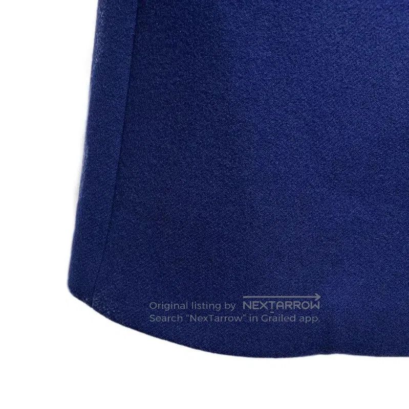 Miu Miu Miu Miu Women's Dark Blue Cotton Coat . Size M / US 6-8 / IT 42-44 - 4 Thumbnail
