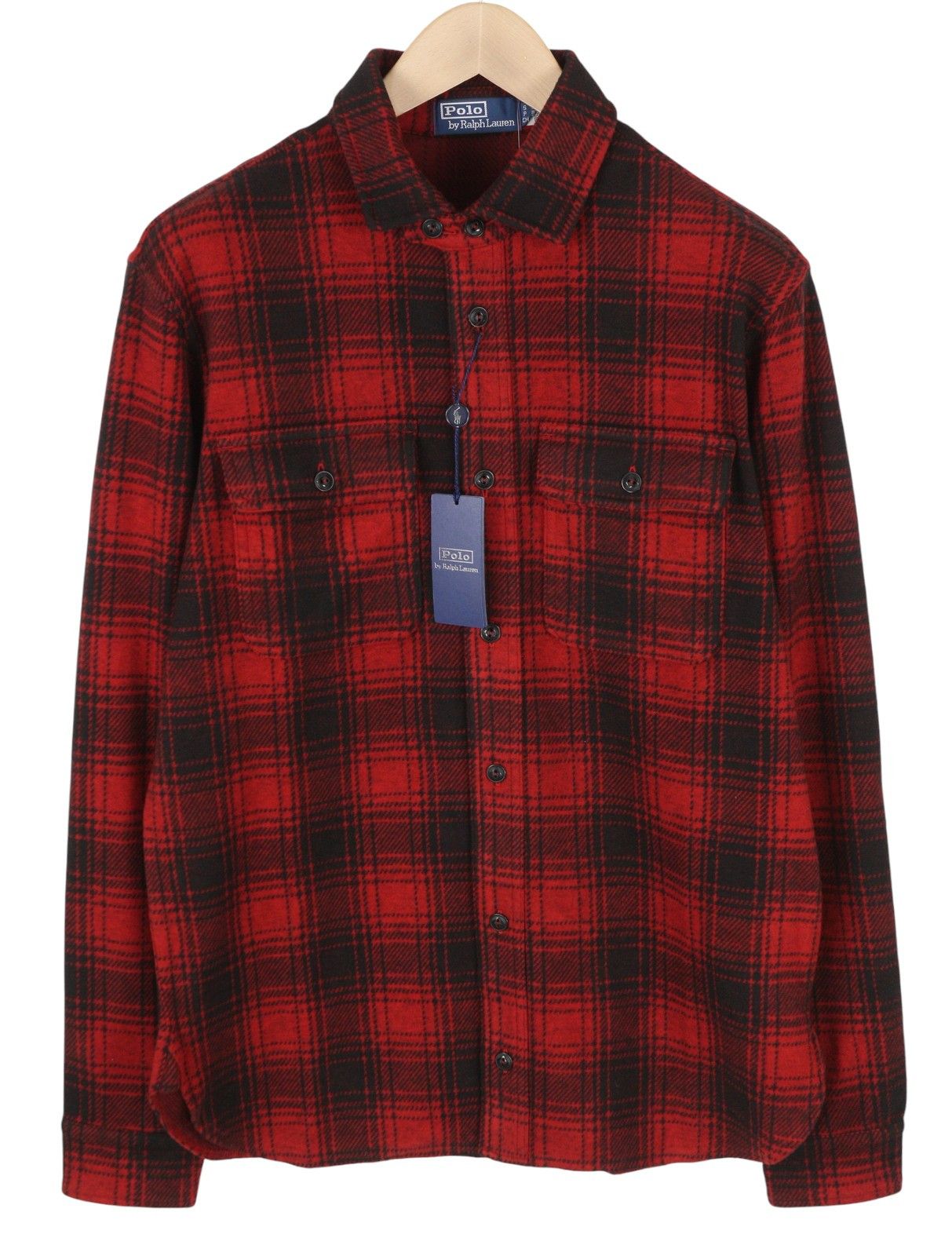 Ralph Lauren RED S Flannel Plaid Button Casual Shirt 86985 Size US S / EU 44-46 / 1 - 1 Thumbnail