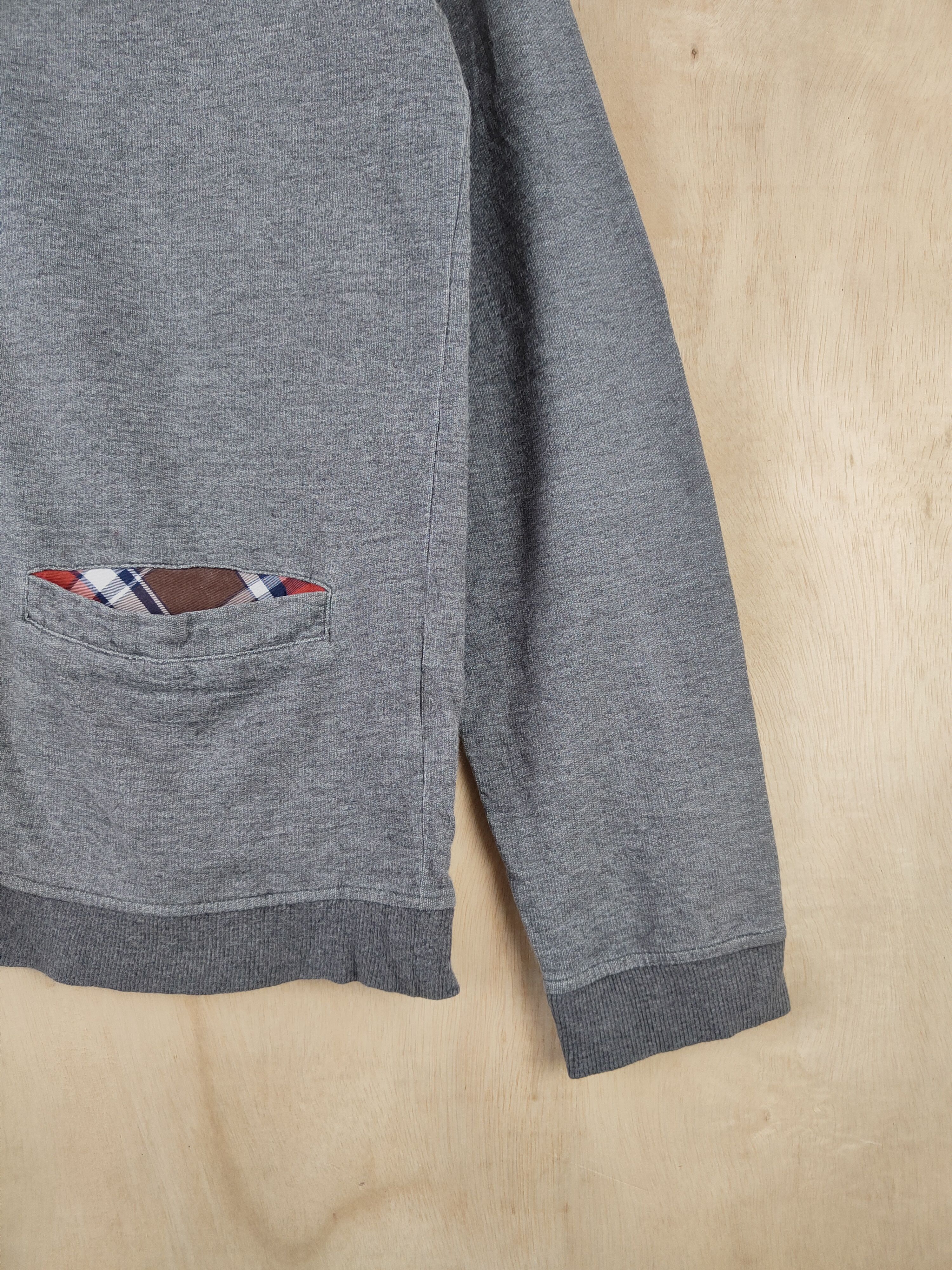Japanese Brand Comme Ca Commune Dark Gray Cardigan #S2572 Size US M / EU 48-50 / 2 - 7 Thumbnail