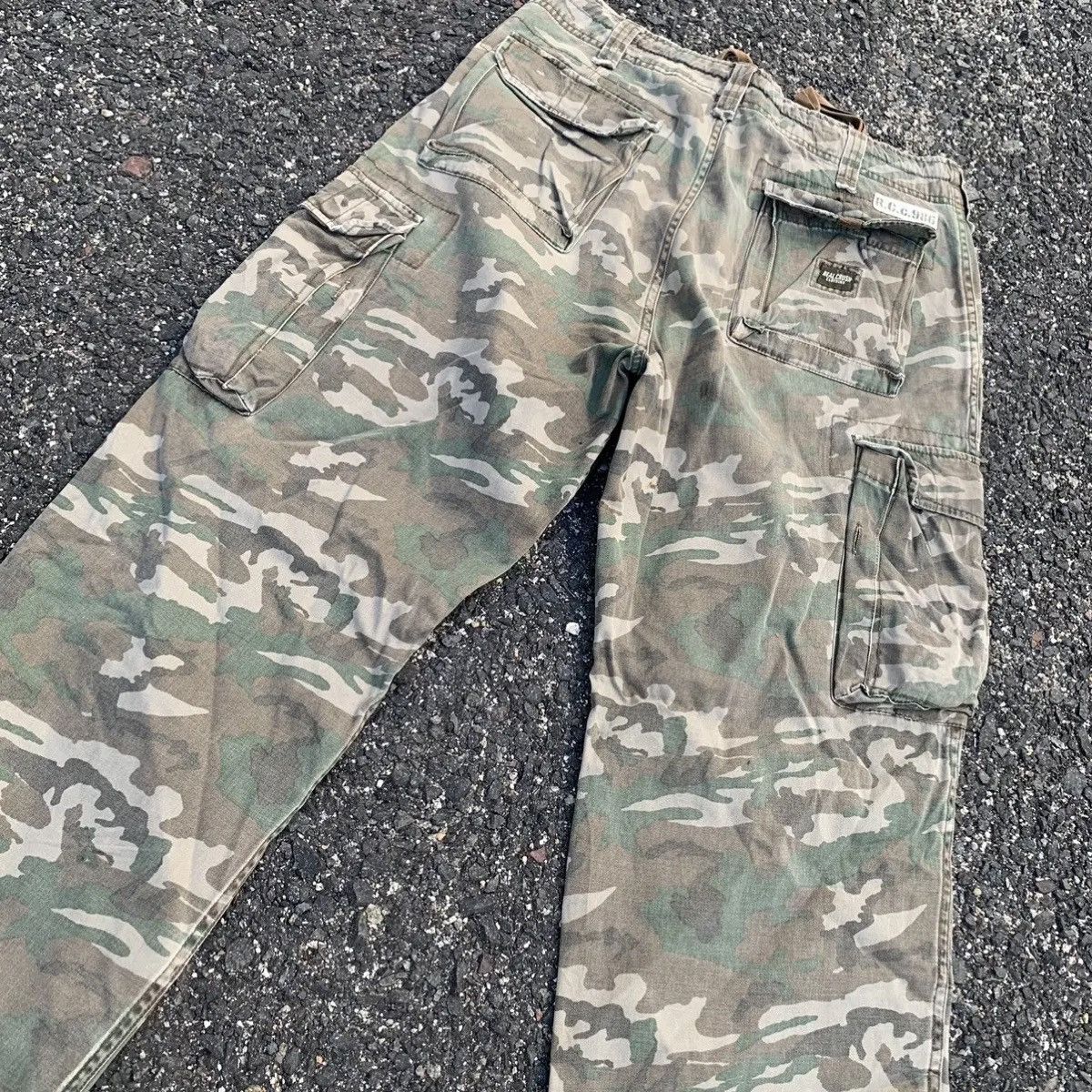 Huntington Japanese Camouflage 32x30 Utility Tactical Cargo Pants Size US 32 / EU 48 - 11 Thumbnail