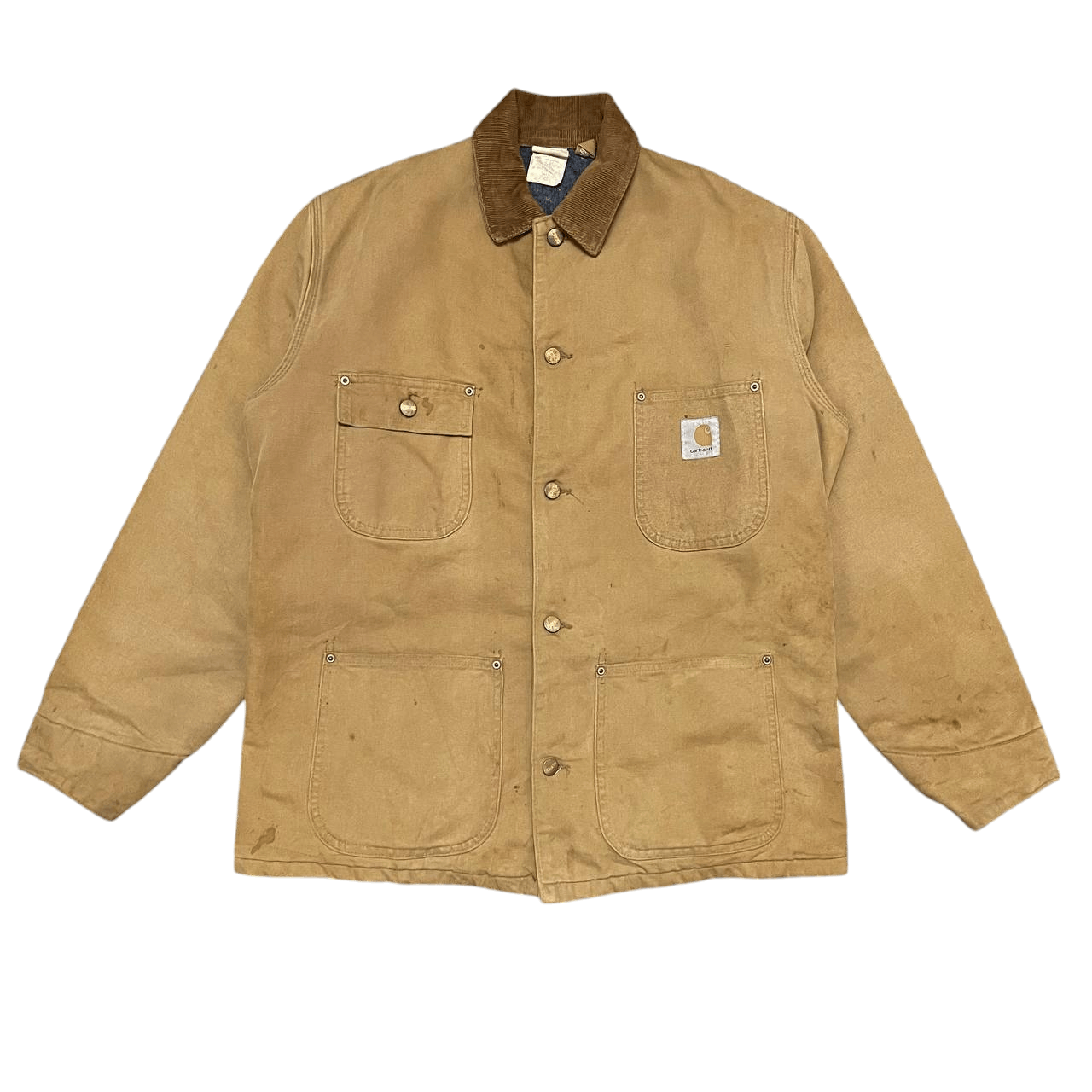 Carhartt Vintage Carhartt Blanket Lined Chore Jacket Size US L / EU 52-54 / 3 - 1 Thumbnail