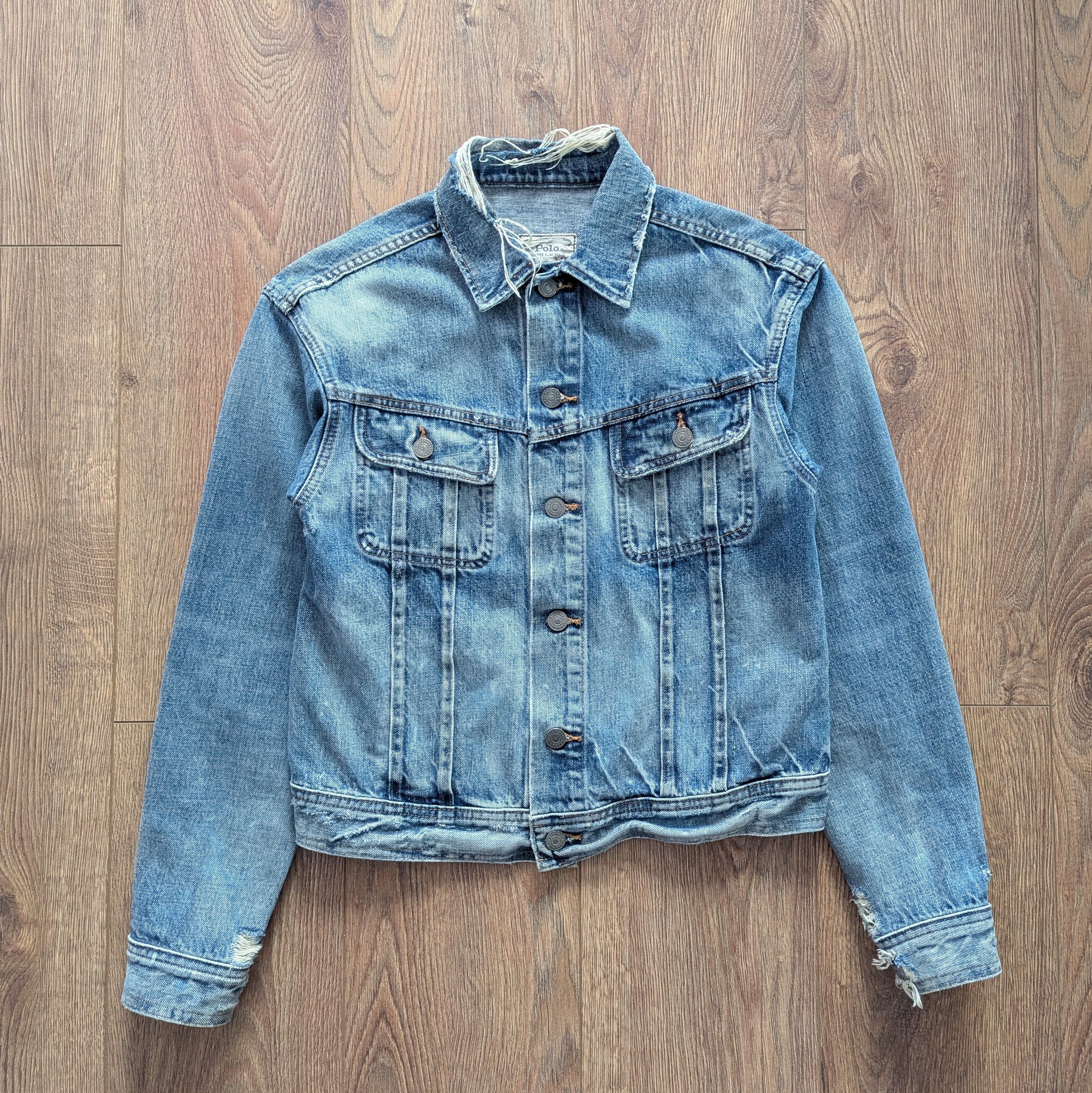 Polo Ralph Lauren Polo Ralph Lauren Denim Jacket Size XS Made In Mexico Size XS / US 0-2 / IT 36-38 - 1 Thumbnail