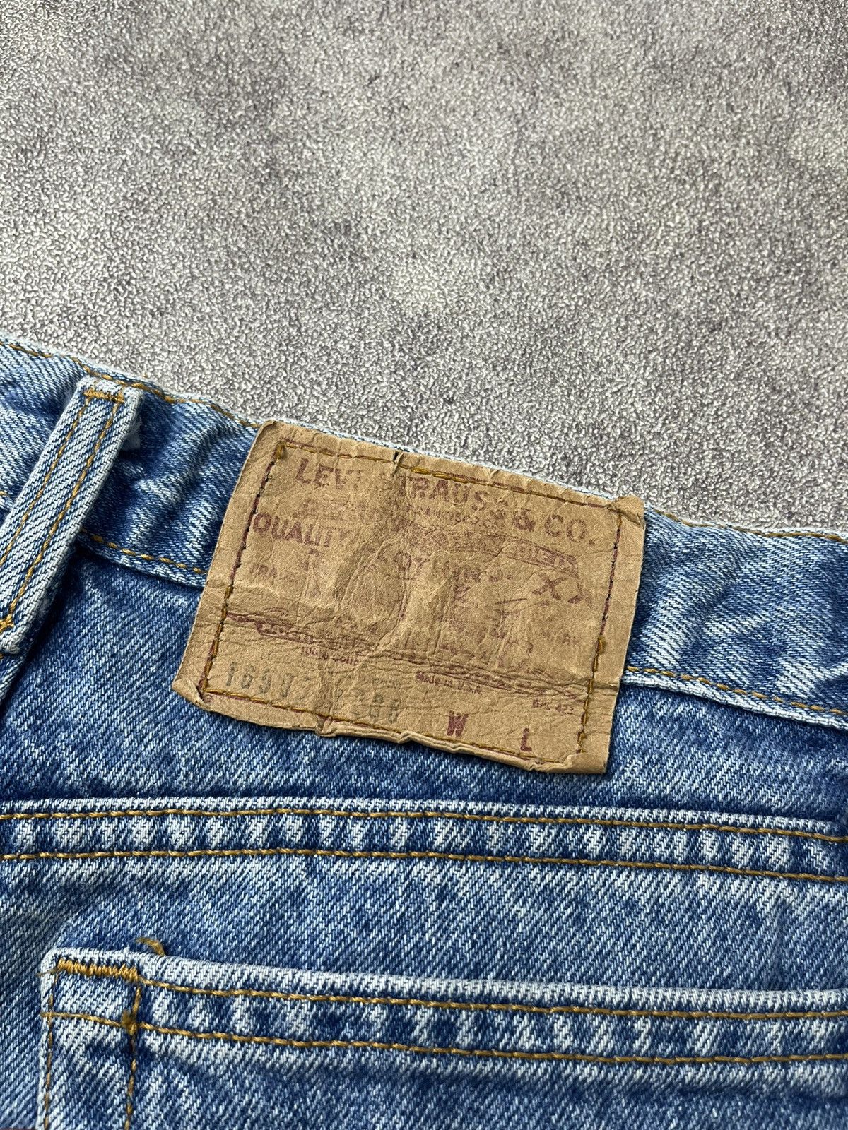 Levi's Vintage Clothing Levis 1605-1206 usa made 80’s tapered jeans Size US 30 / EU 46 - 2 Thumbnail