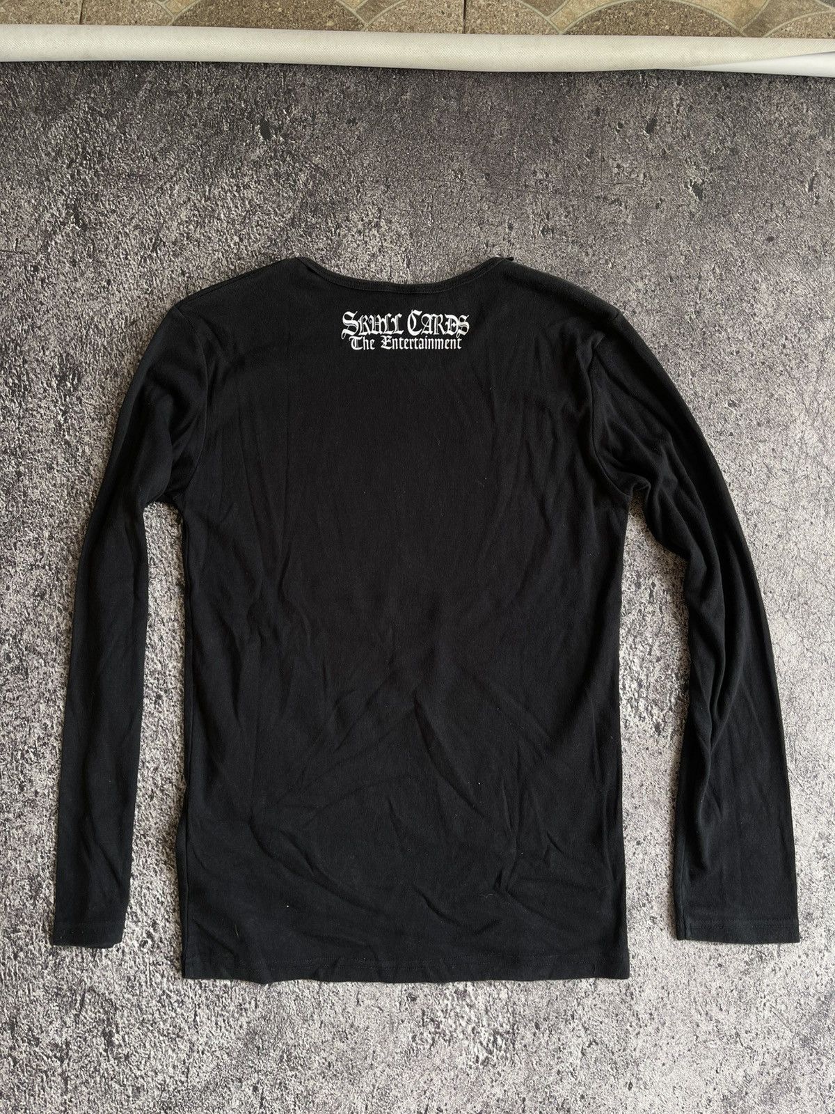 Japanese Brand Y2K Corn Flake Skull ifsixwasnine long sleeve Size US M / EU 48-50 / 2 - 5 Thumbnail
