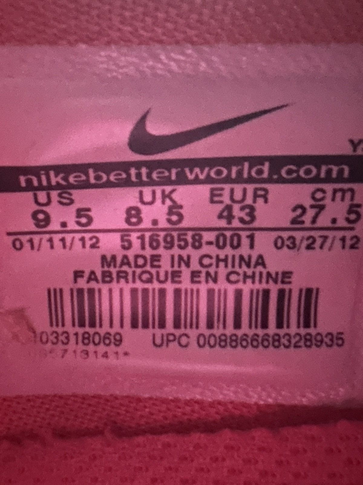 Nike Retro South Beach 9 Lebrons Size US 9.5 / EU 42-43 - 5 Thumbnail