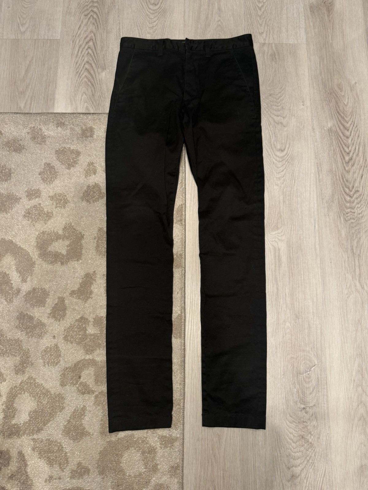 Pre-owned Saint Laurent S/s 2021 Cotton Pants!! In Black