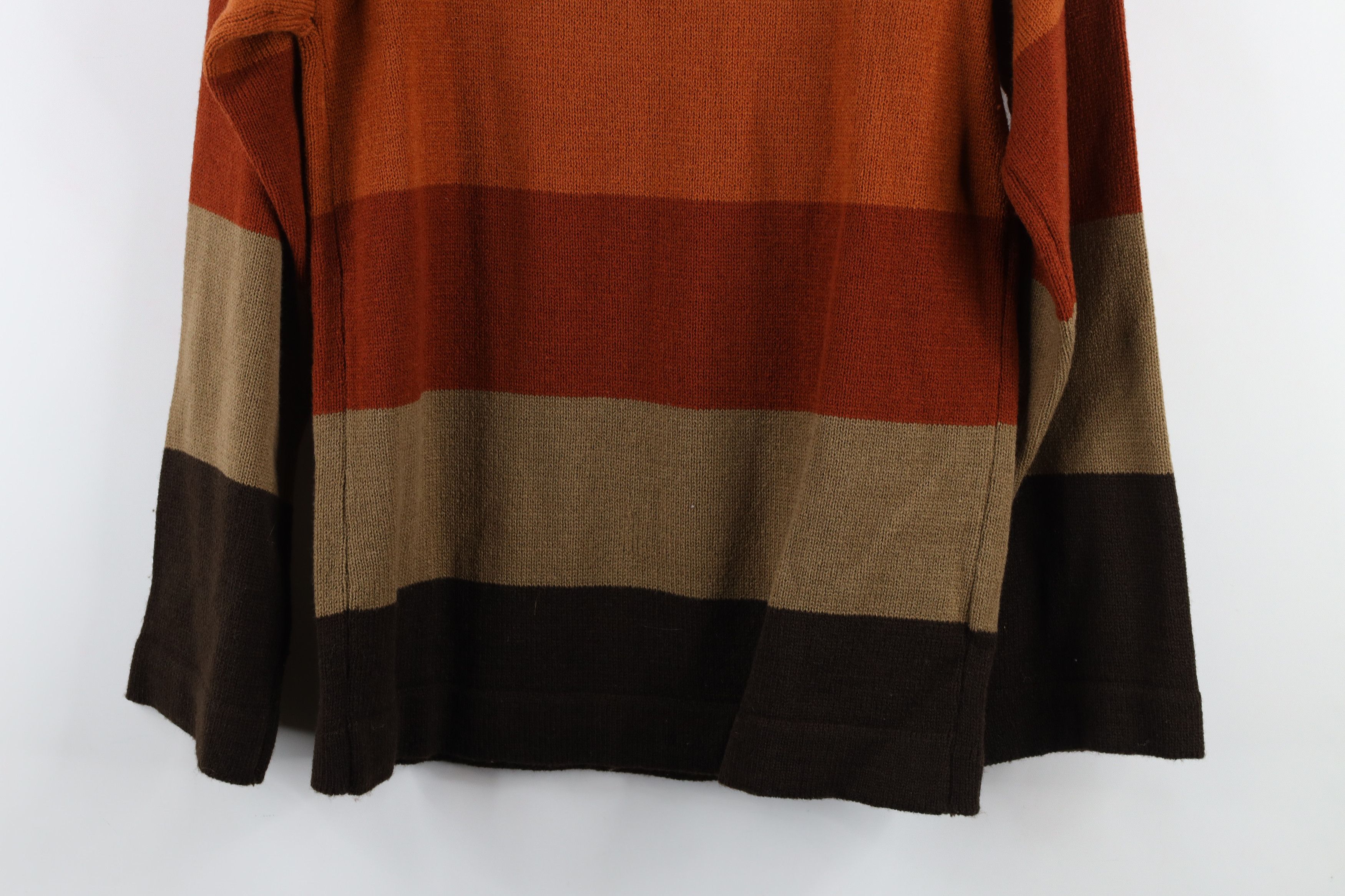 Vintage Deadstock Vintage 70s Streetwear Flared Sleeve Knit Sweater Size M / US 6-8 / IT 42-44 - 8 Thumbnail