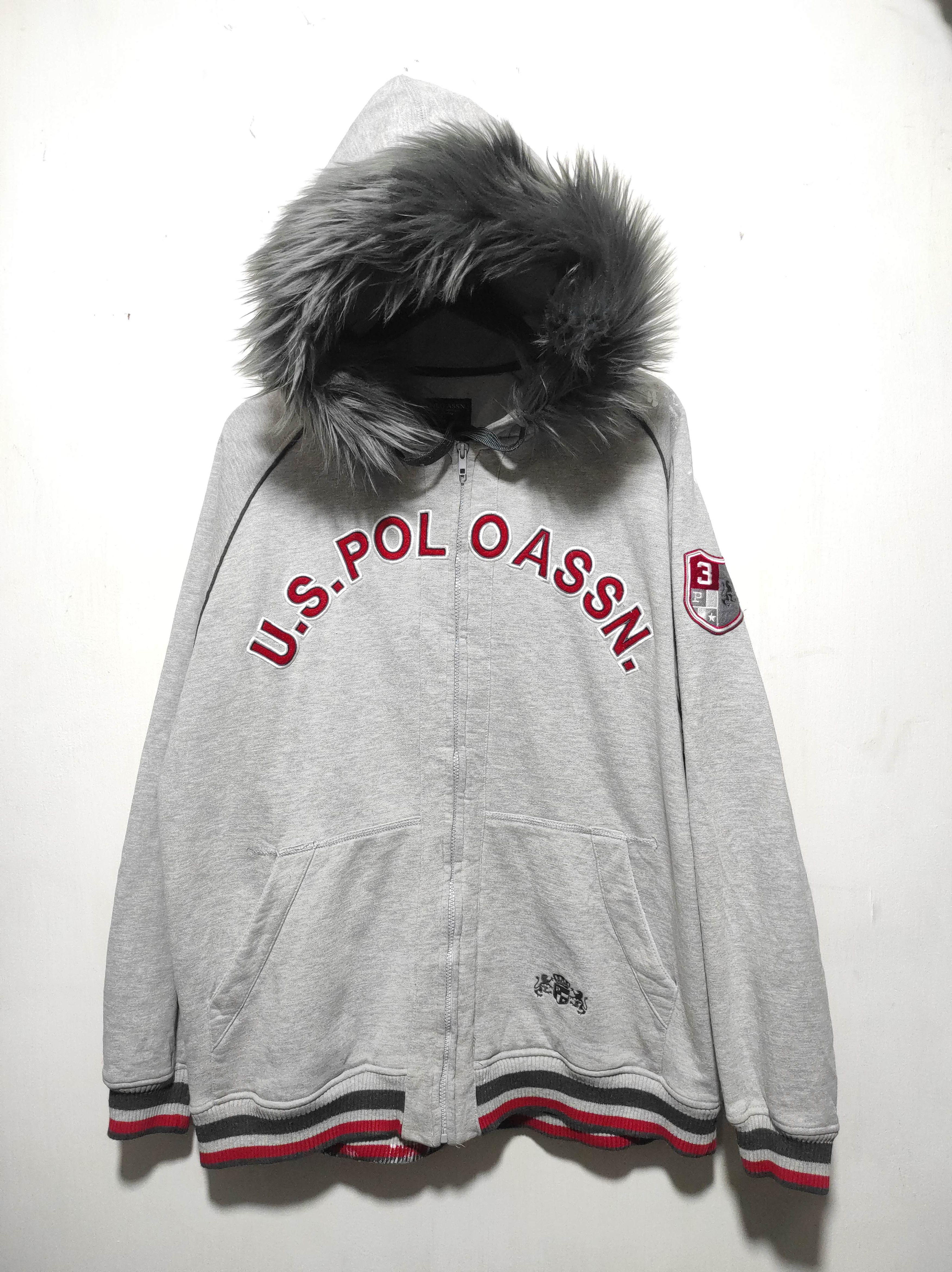 Le Grande Bleu (L.G.B.) U.S. Polo Assn. Zipper Fur Hoodie LGB style Size US L / EU 52-54 / 3 - 2 Thumbnail