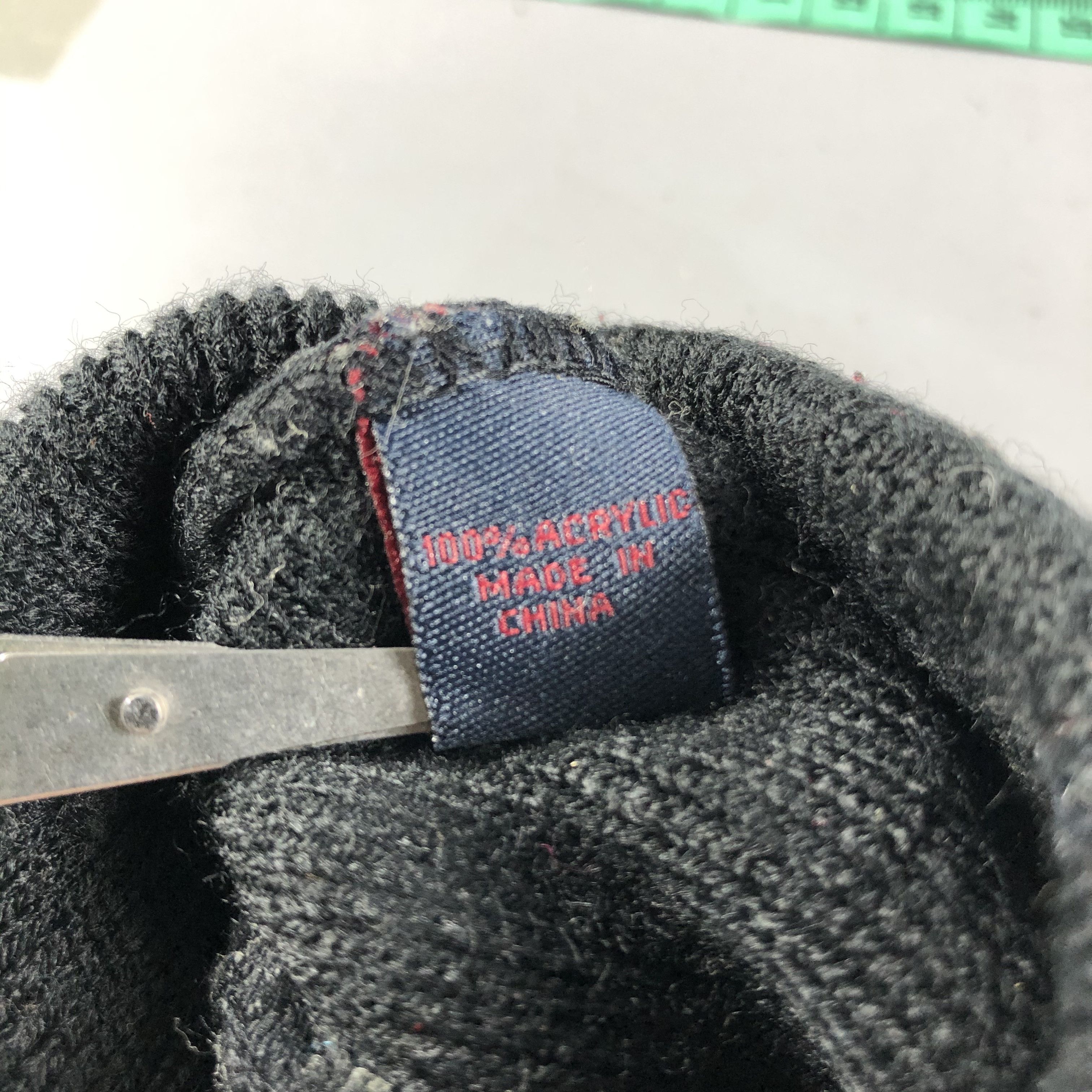 Vintage New York Knit Black Beanie Snowcap Snow Hat B615 Size ONE SIZE - 5 Thumbnail