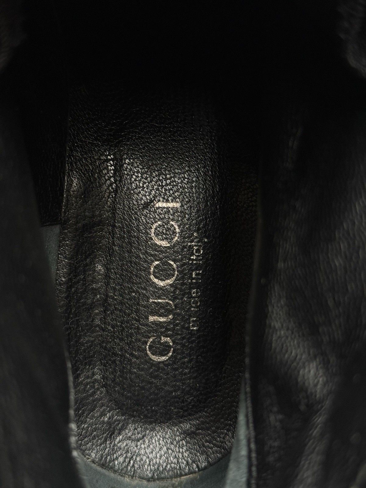 Gucci Vintage Gucci Womens Square Biker Platform Ankle Boots Size US 7 / IT 37 - 17 Thumbnail