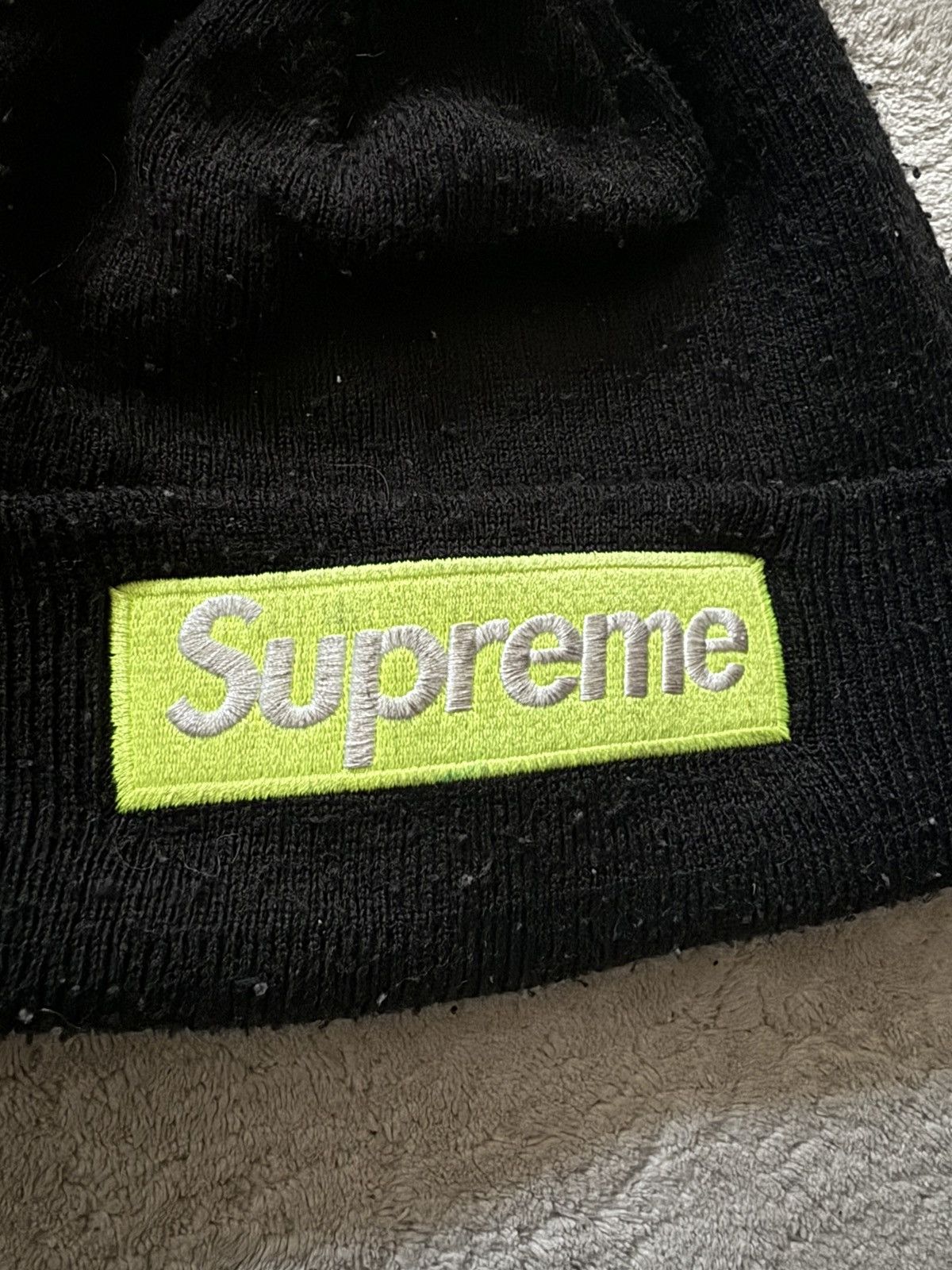 Supreme Supreme New Era beanie Size ONE SIZE - 2 Thumbnail