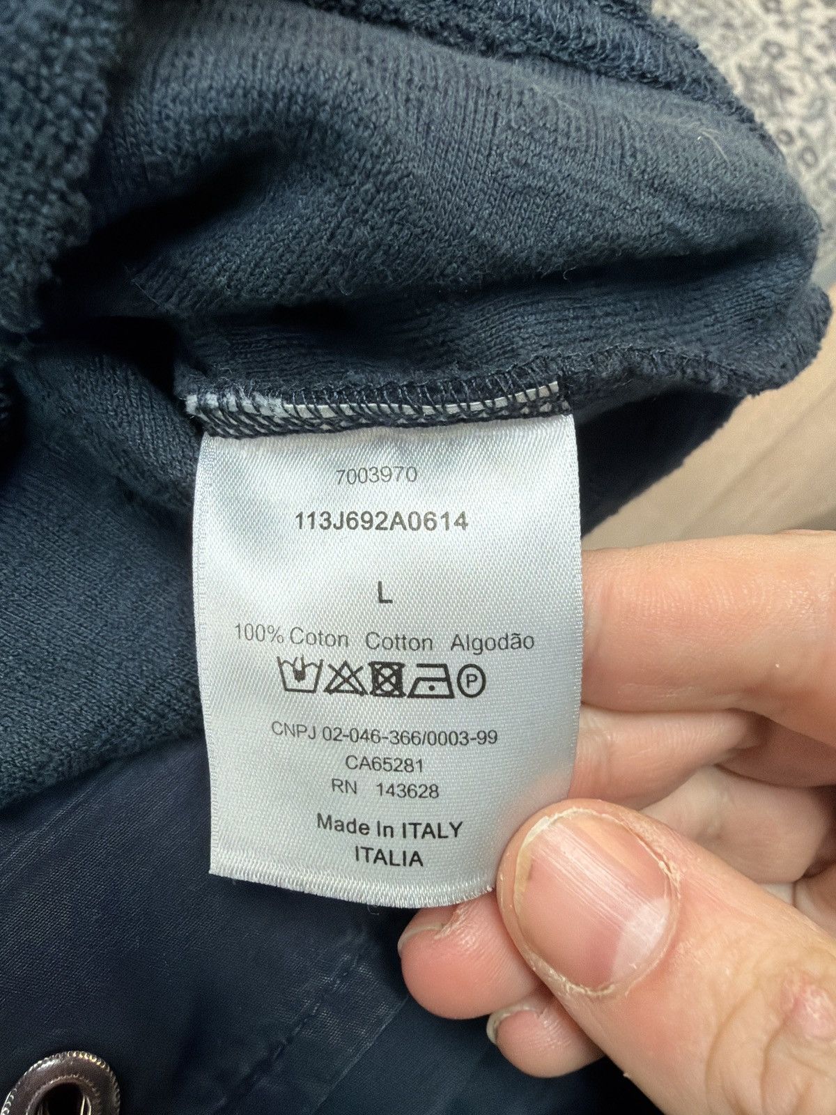Dior Dior terry cloth monogram t shirt Size US L / EU 52-54 / 3 - 6 Thumbnail