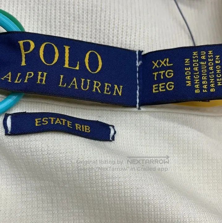 Polo Ralph Lauren Polo Ralph Lauren Classic Pony Logo Quarter. Size US XXL / EU 58 / 5 - 2 Thumbnail