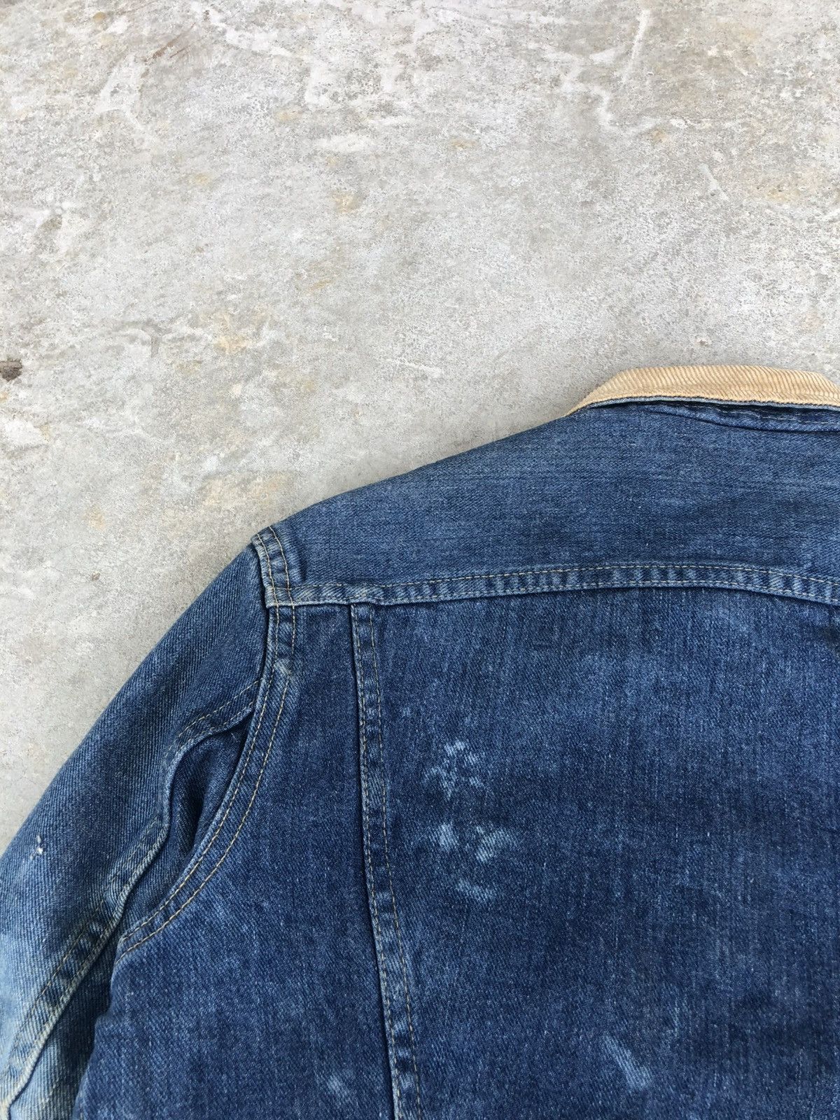 Lee Vintage 70’s Lee Storm Rider Blanked Lined Denim Jacket Size US S / EU 44-46 / 1 - 14 Thumbnail